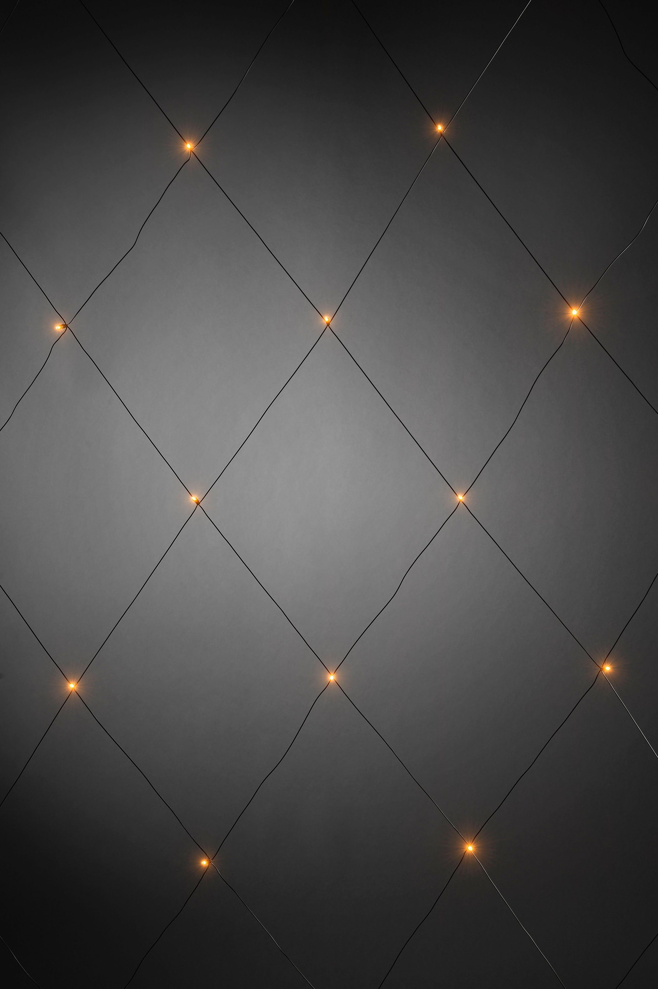 KONSTSMIDE Led-lichtnet Led lichtnet, 32 amberkleurige dioden (1 stuk)