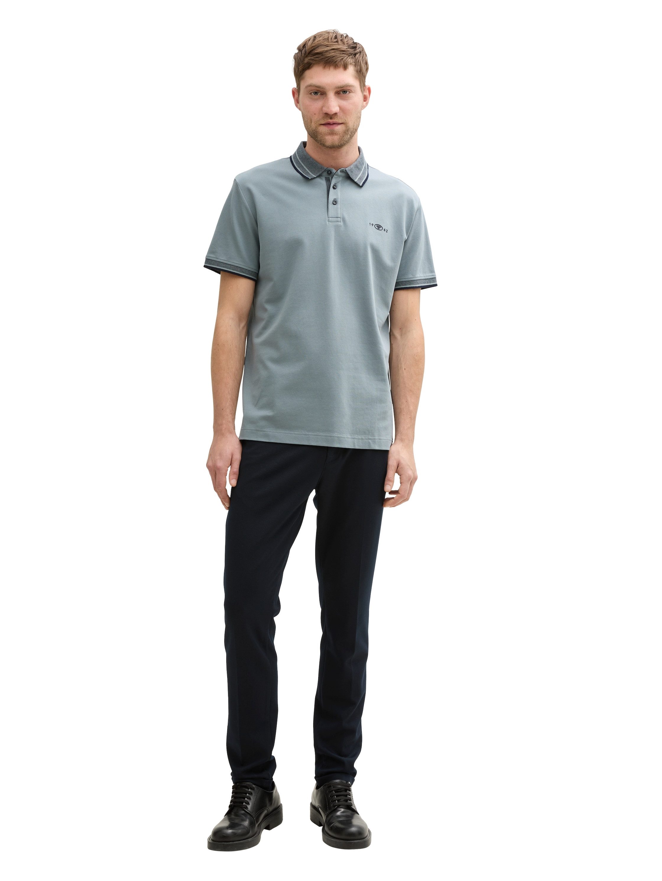 Tom Tailor Poloshirt met geborduurd logo