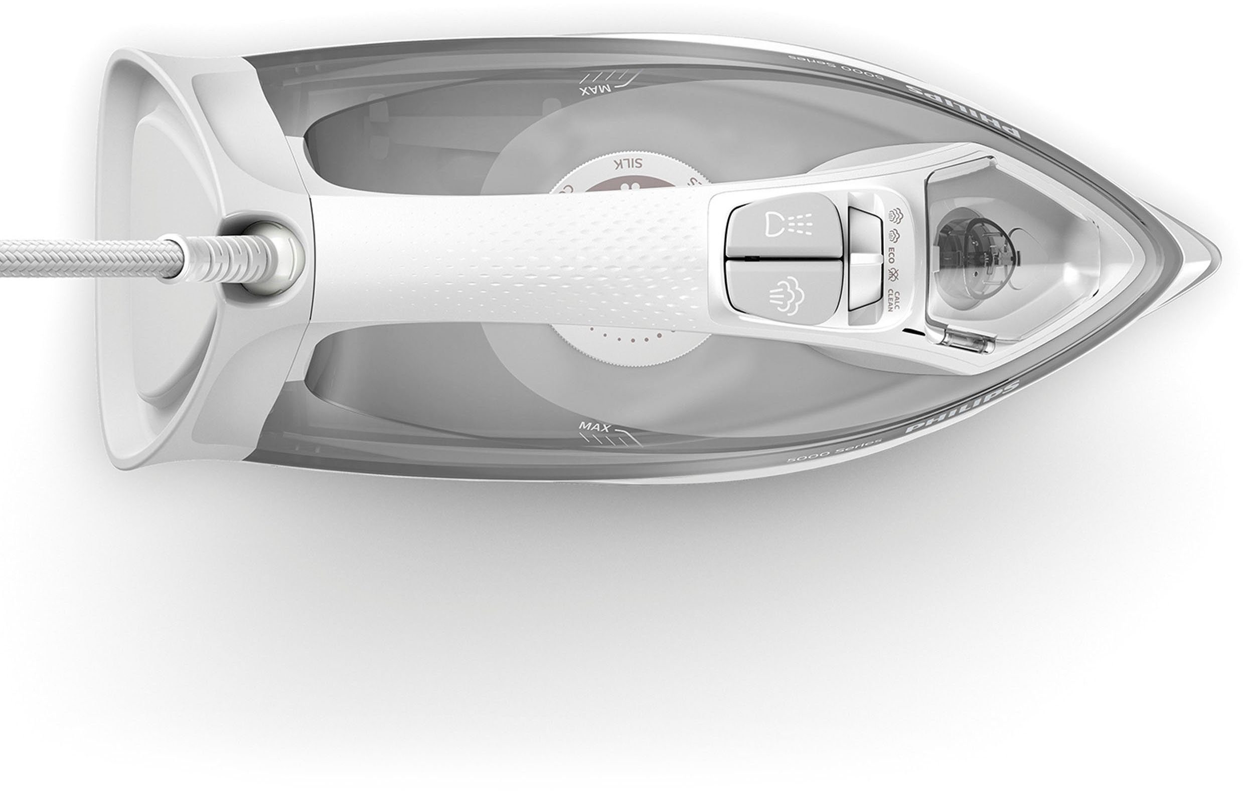 Philips Stoomstrijkijzer DST5010/10 SteamGlide Plus strijkzool, 320 ml waterreservoir, 160 g stoomstoot
