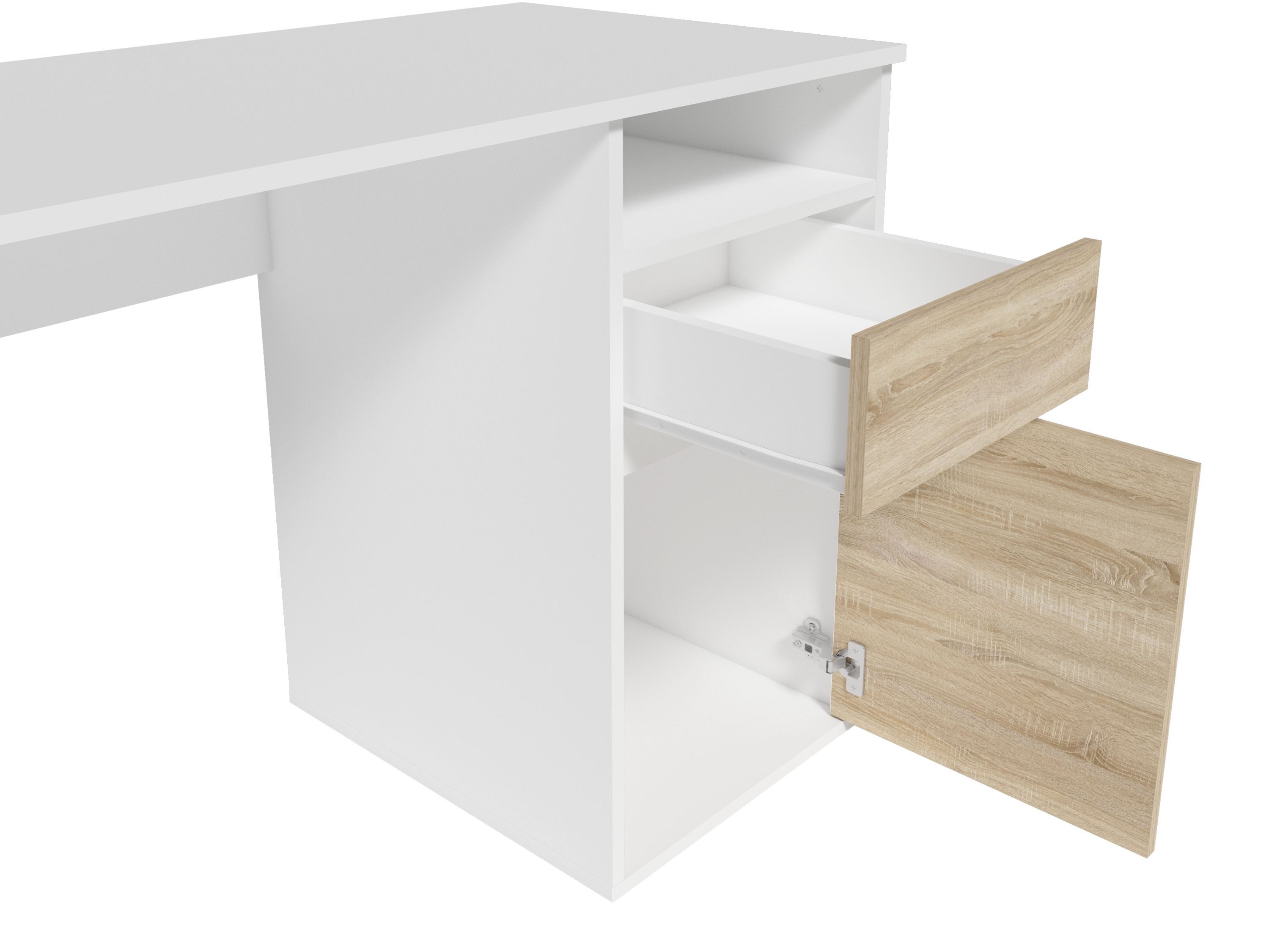INOSIGN Bureau TINSLEY met lade en deur, breedte 120 x 53 cm