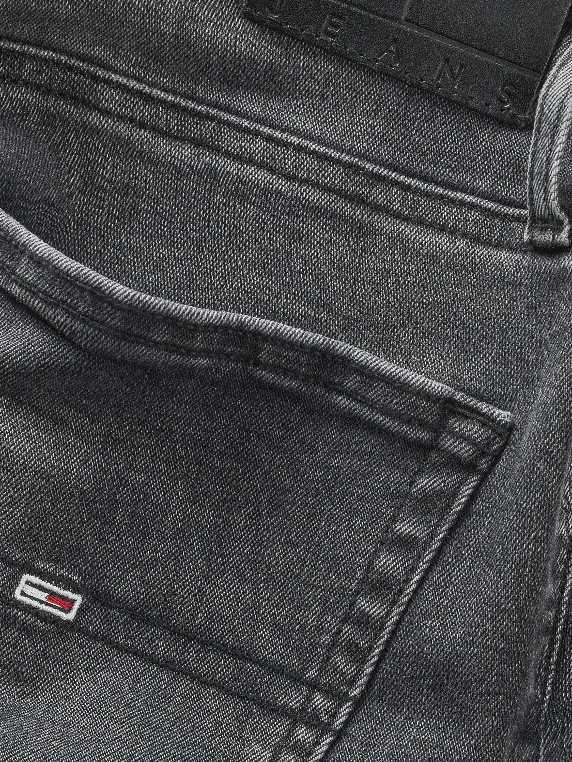 TOMMY JEANS Slim fit jeans RYAN SLIM STRAIGHT met gestempeld logo