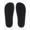 quiksilver sandalen rivi slide adjust zwart