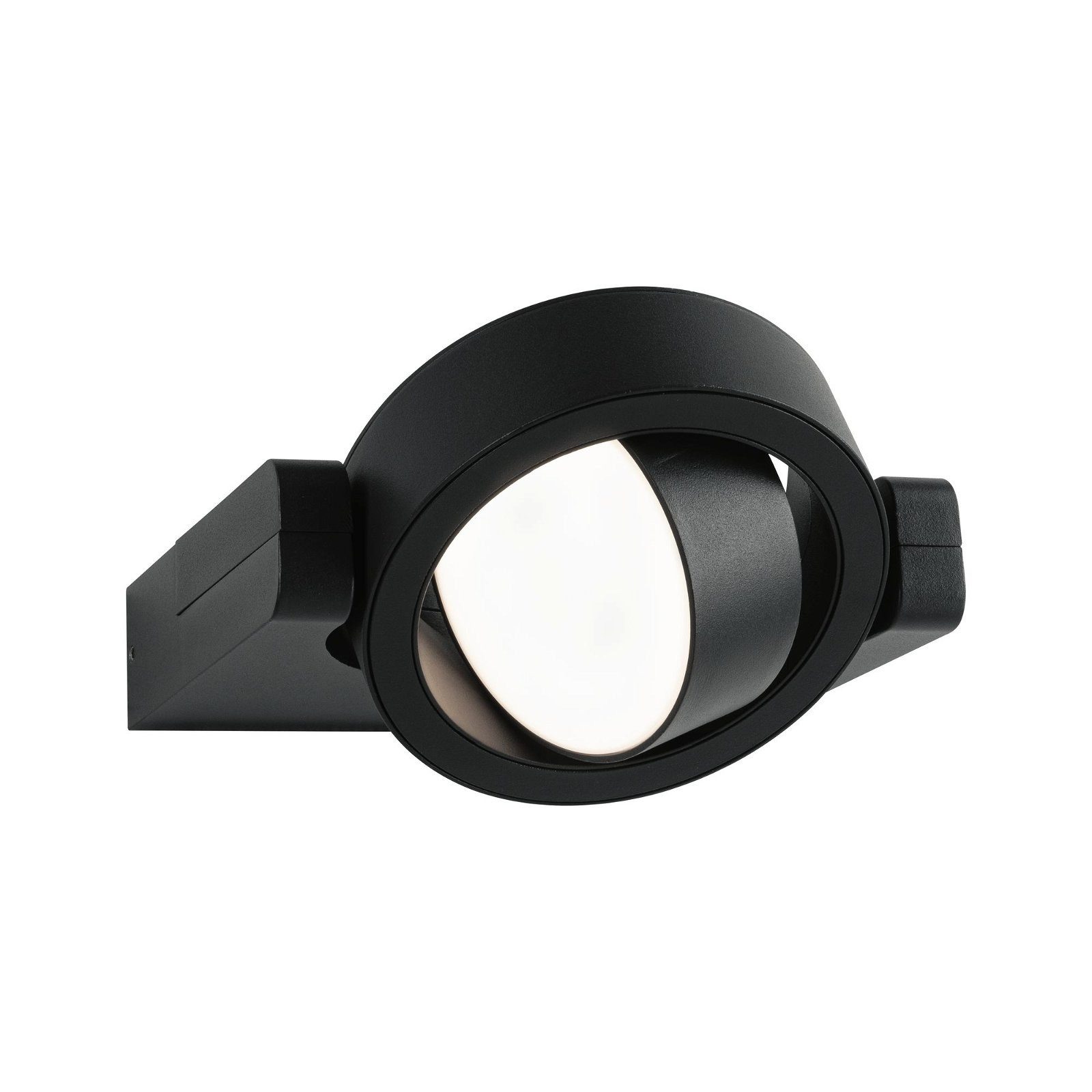 Paulmann Led-wandlamp voor buiten Swivea IP44 183x206mm 3000K 8W 440lm 230V Antraciet Aluminium (1 stuk)