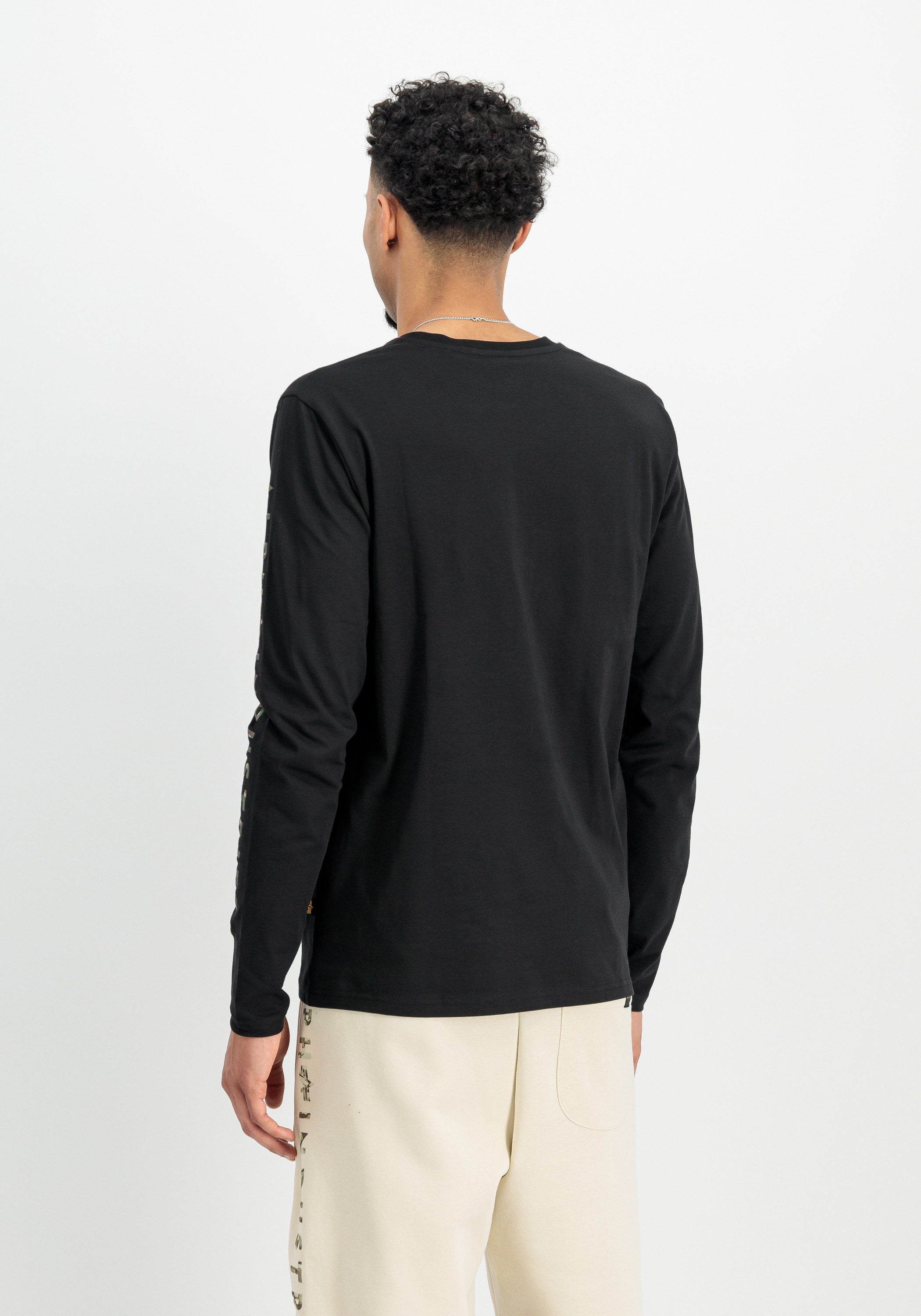 Alpha Industries Longsleeve Alpha Industries Men - Longsleeves Camo Sleeve Longsleeve