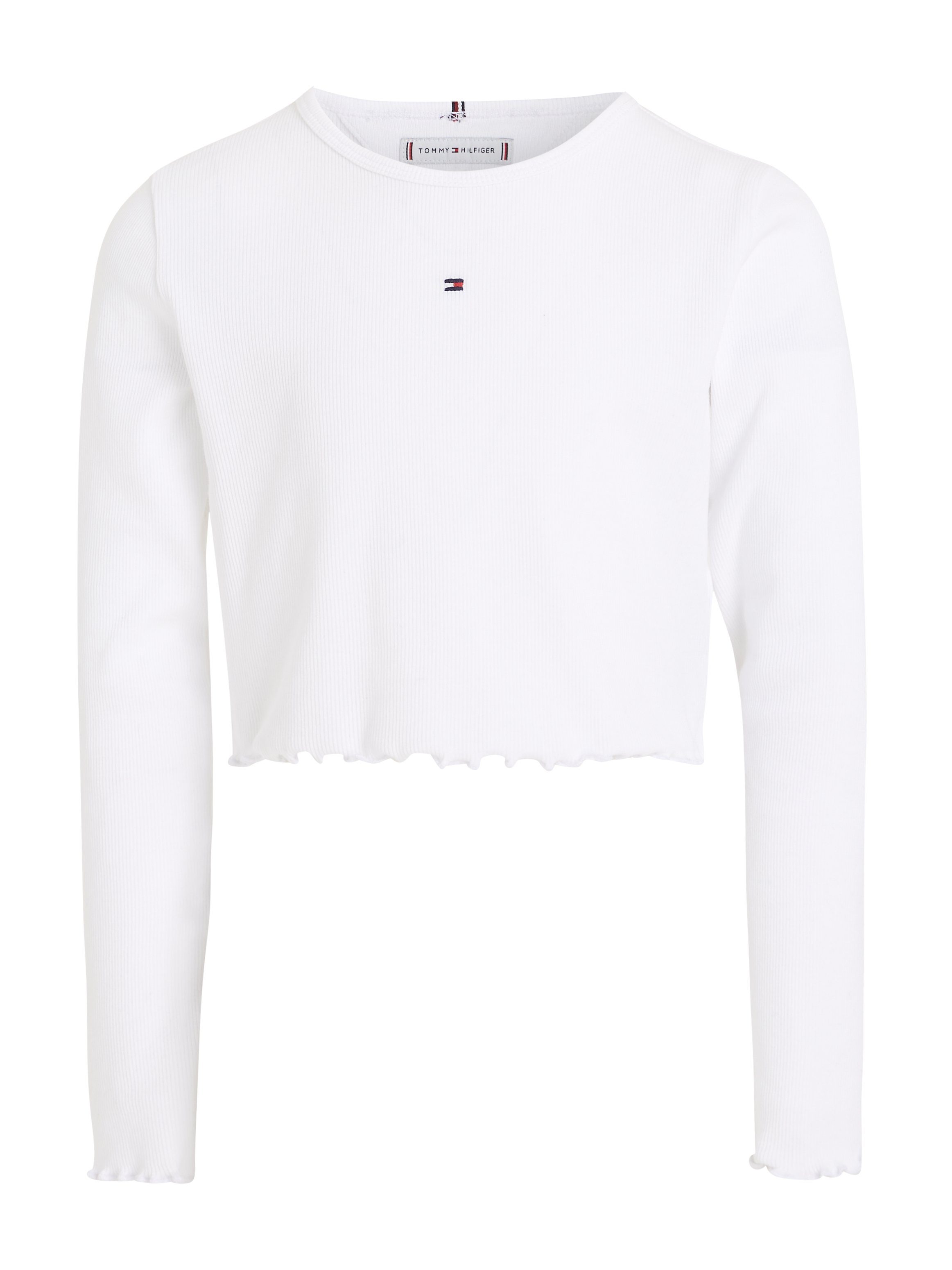 Tommy Hilfiger Shirt met lange mouwen ESSENTIAL RIB TOP L/S