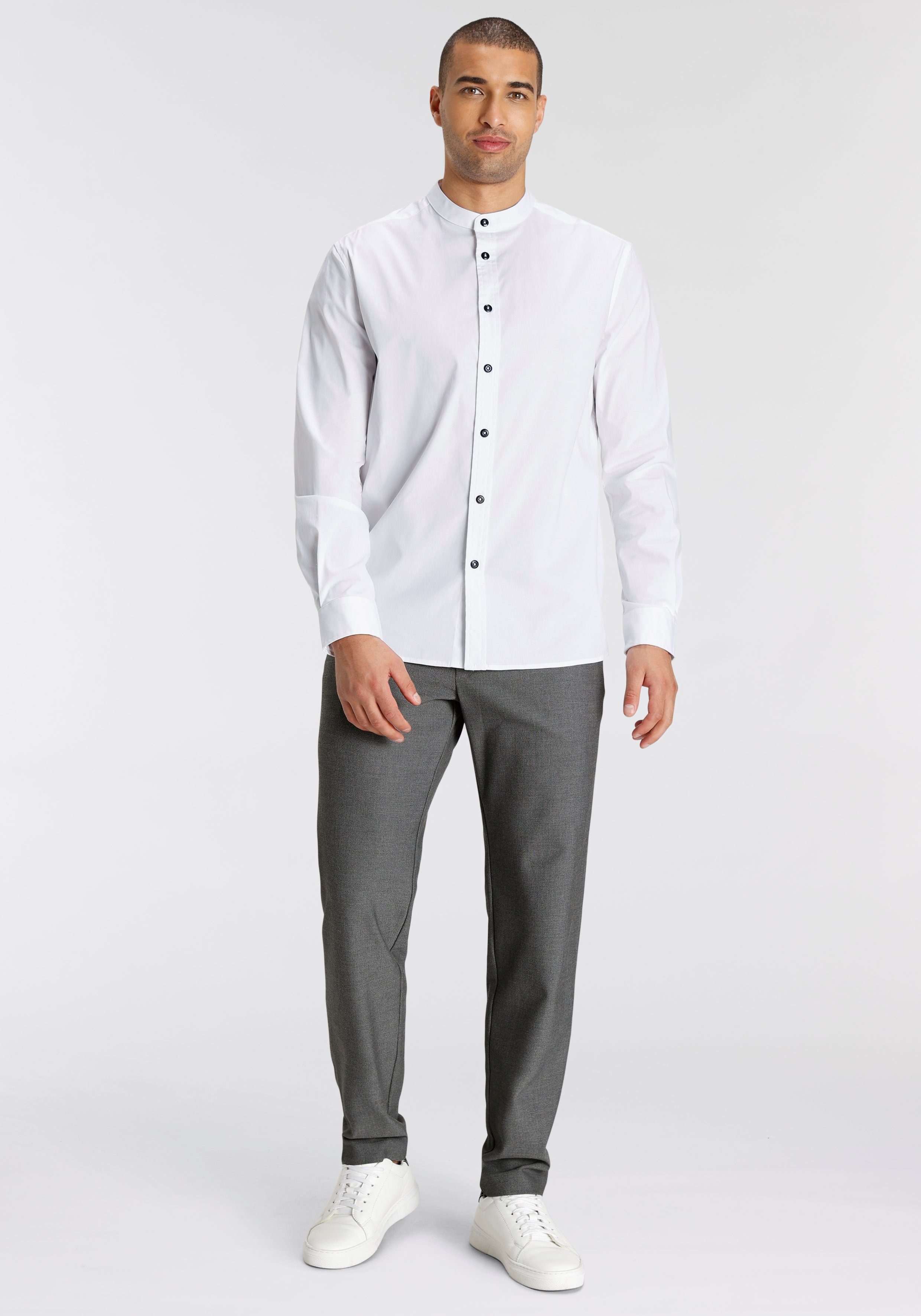 Bruno Banani Chino In wollook met elastische band