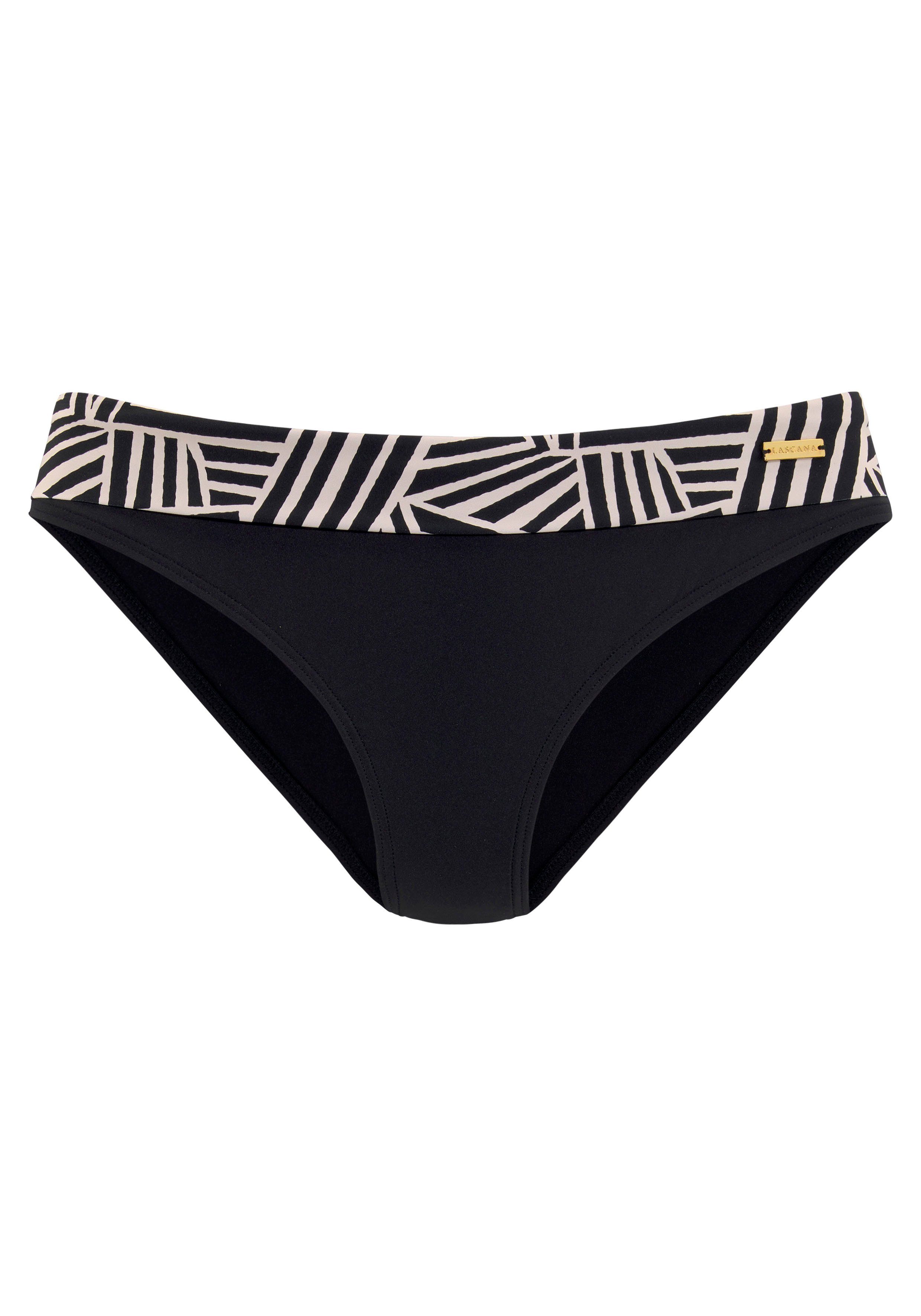 Lascana Bikinibroekje Cleo met geografische print