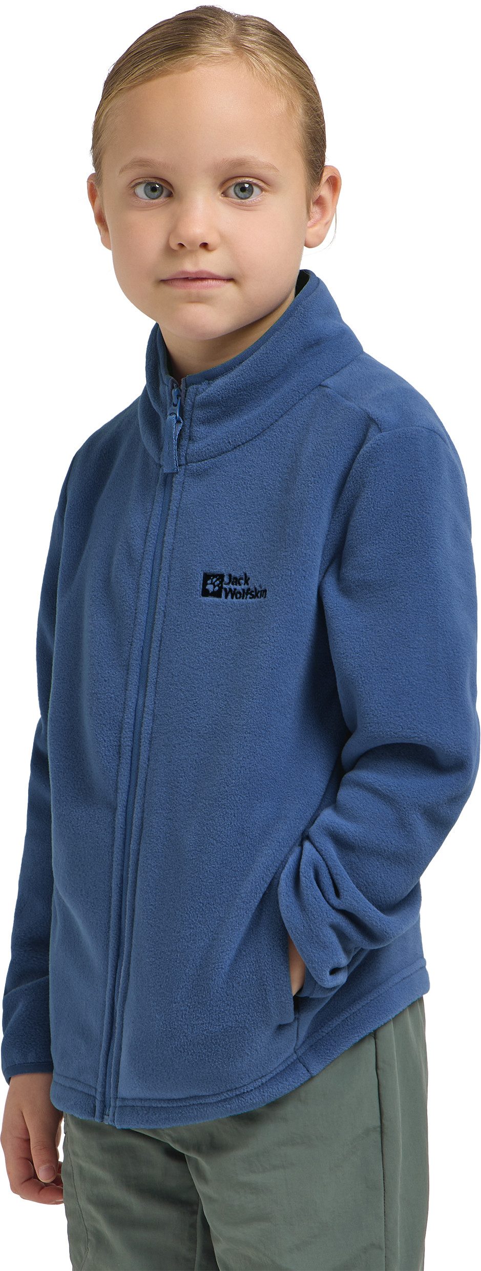 Jack Wolfskin Fleecejack TAUNUS JACKET K gemakkelijk te dragen en gemakkelijk te onderhouden