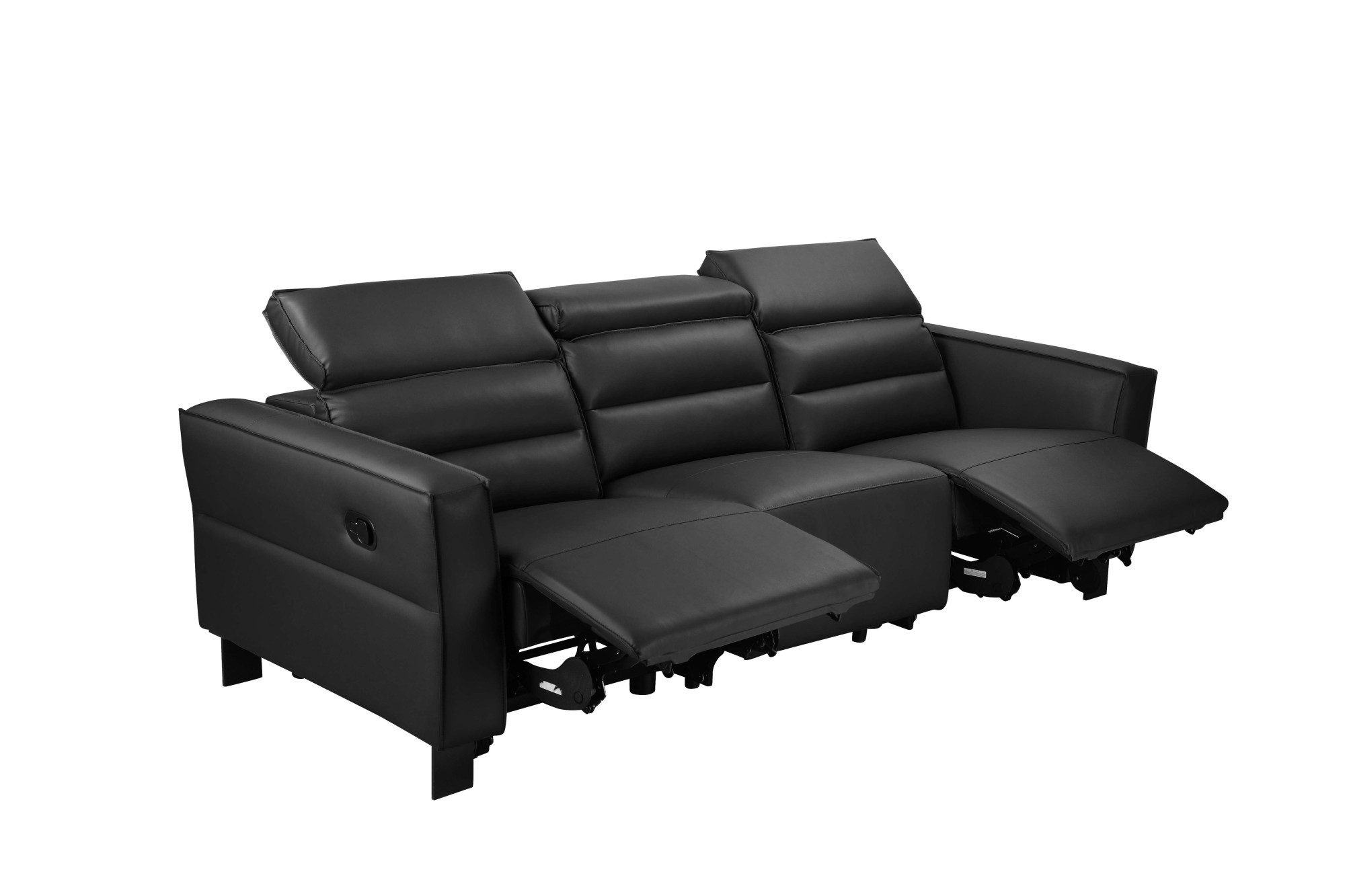 Places of Style 3-zitsbank Carpari, 224 cm, handmatige of elektrische relaxfunctie in 2 zitplaatsen