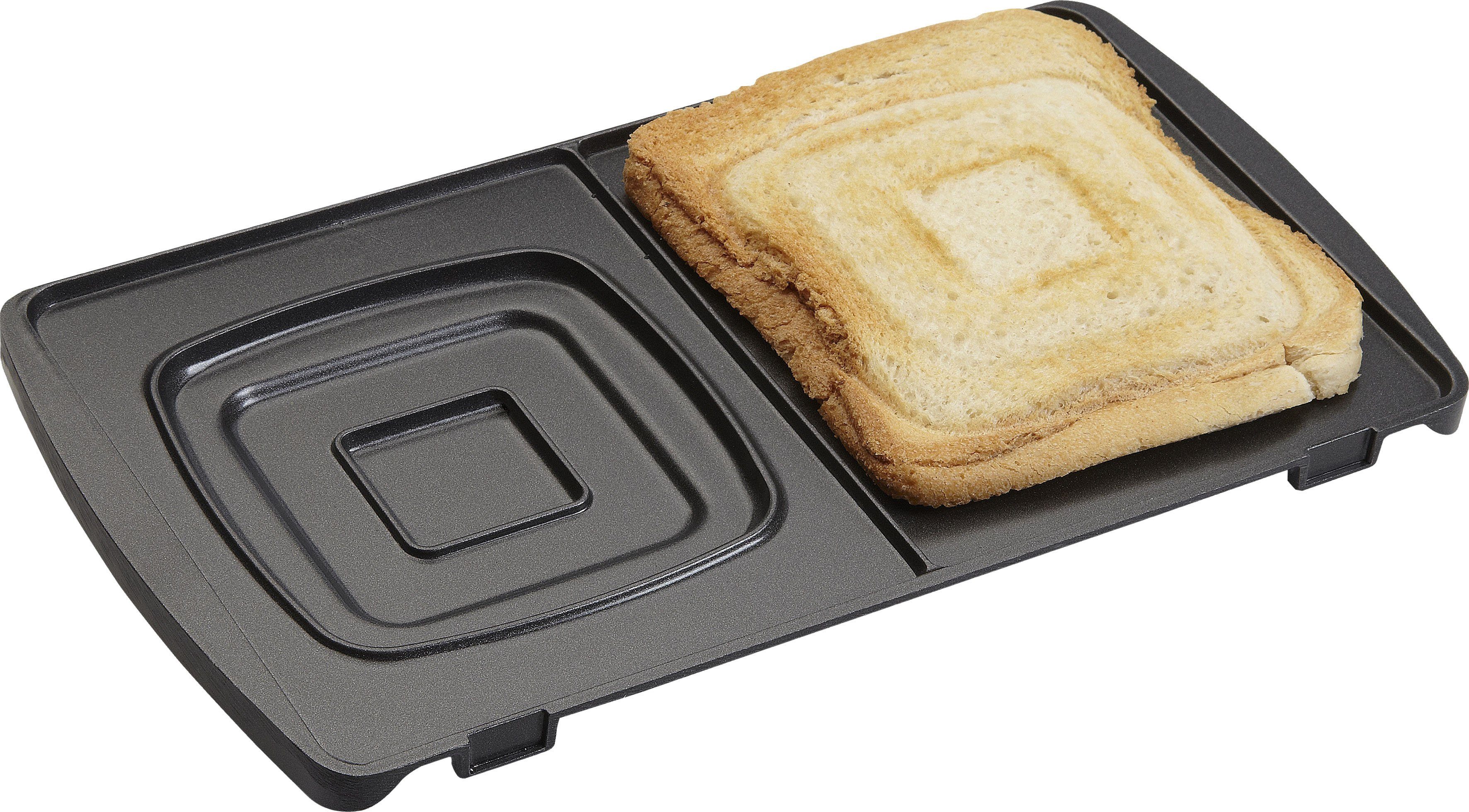 bestron Contactgrill ASM8010 3-in-1 apparaat, sandwichmaker, wafelijzer