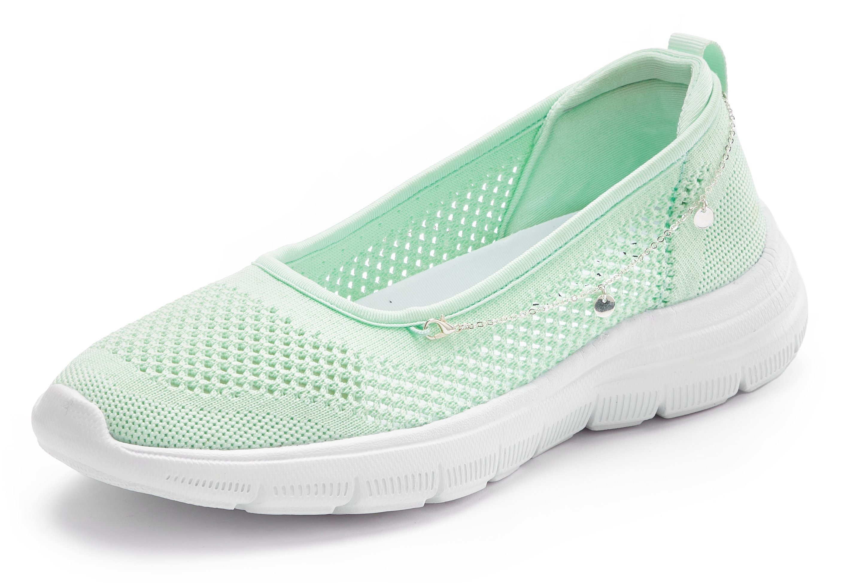 Lascana Sneakers Slip-On sneaker, slipper, ballerina, lage schoen VEGAN
