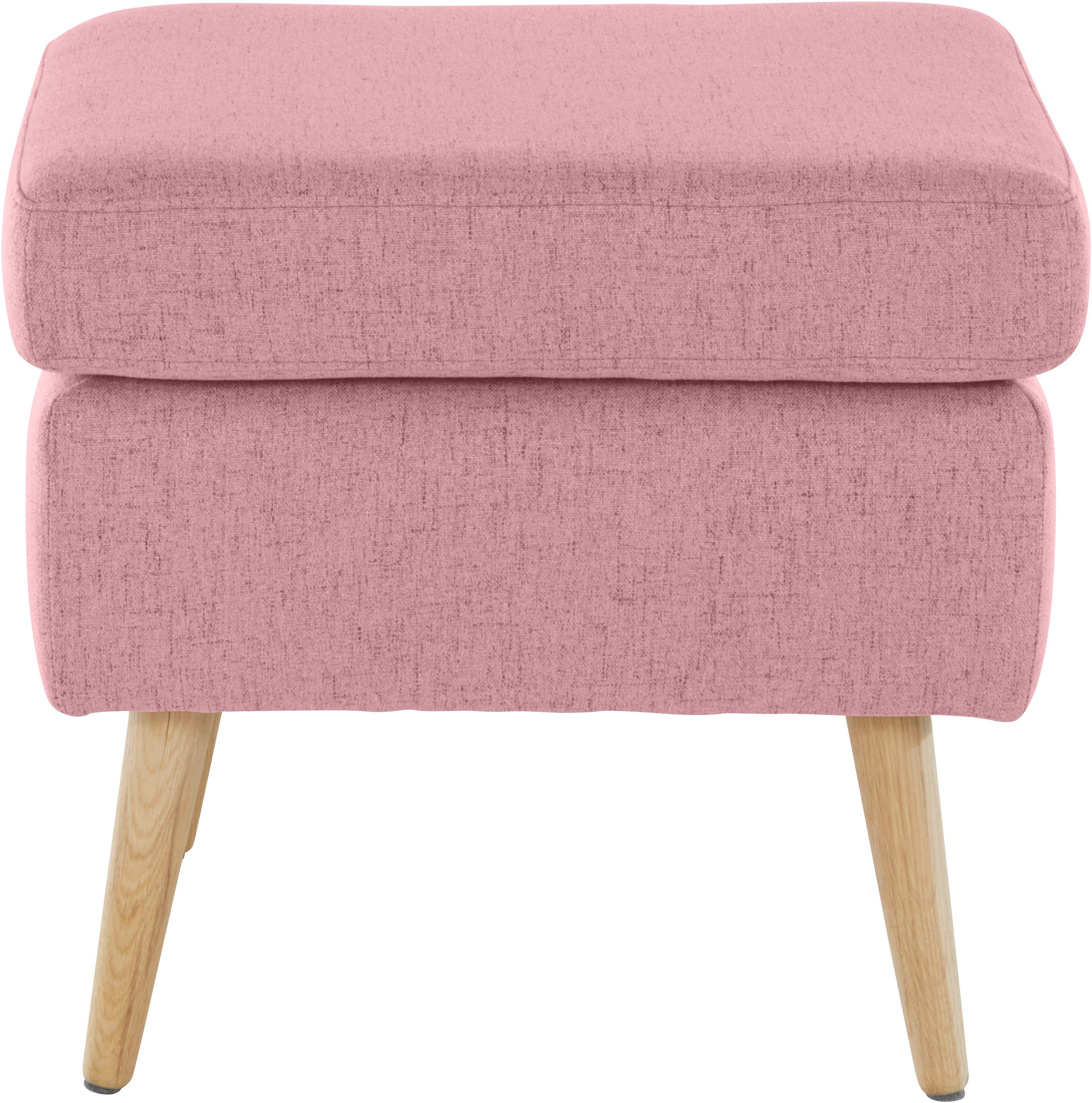 Guido Maria Kretschmer Home&Living Fauteuil Sallito, TV-stoel, oorfauteuil met Hocker, in veel stofkwaliteiten, ook in fluweelcord