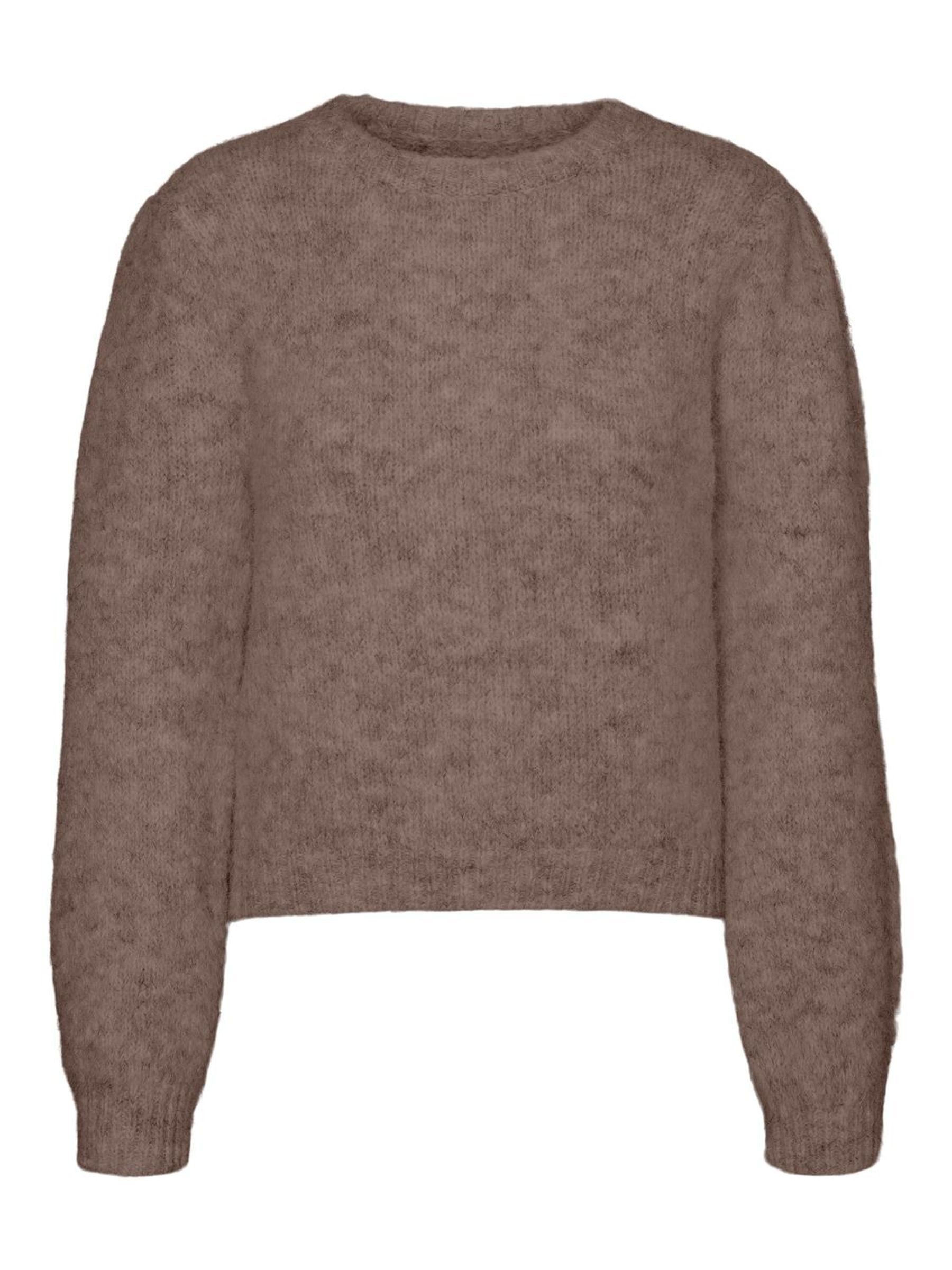 Vero Moda Gebreide trui VMNOVAH LS O-NECK PULLOVER GA NOOS