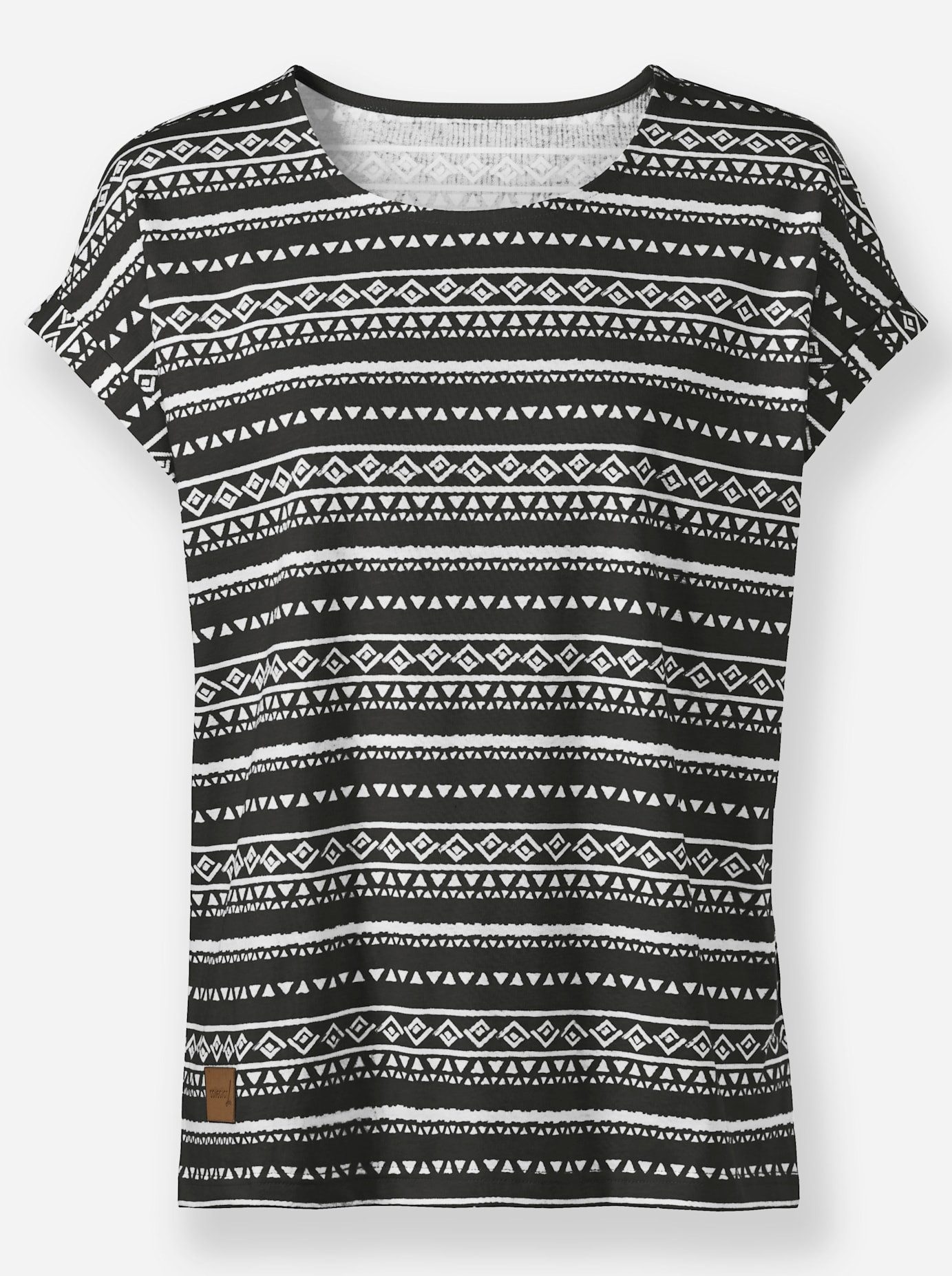 Casual Looks Shirt met print (1-delig)