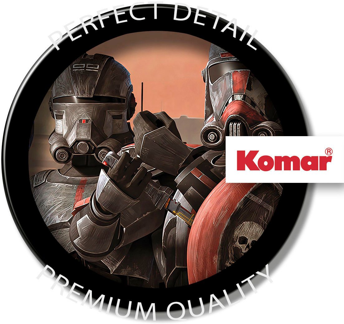 Komar Artprint op linnen Star Wars Bad Batch Squad - Afmeting 90 x 40 cm (1 stuk)