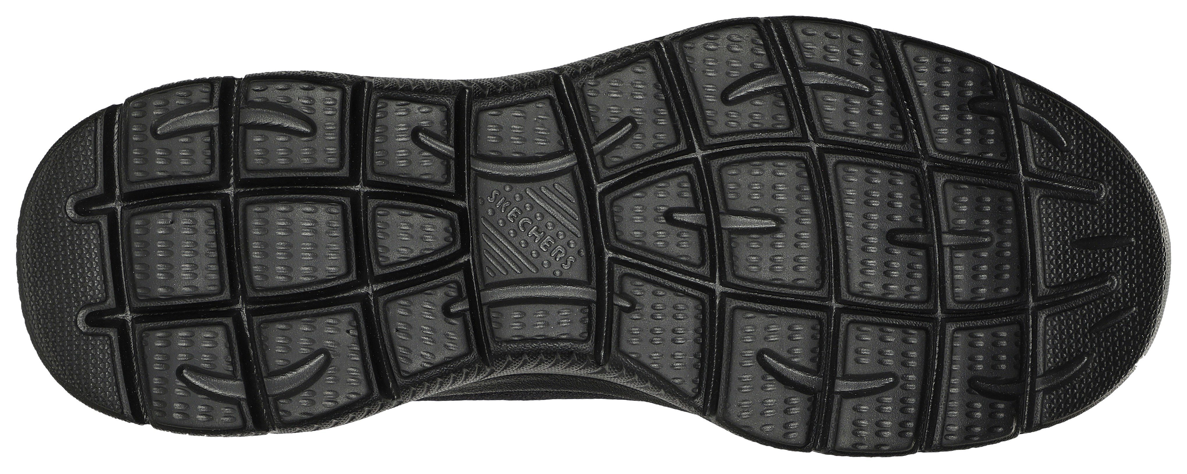Skechers Slip-on sneakers SUMMITS-HIGH RANGE Slipper, vrijetijdsschoen, lage schoen in vegan uitvoering