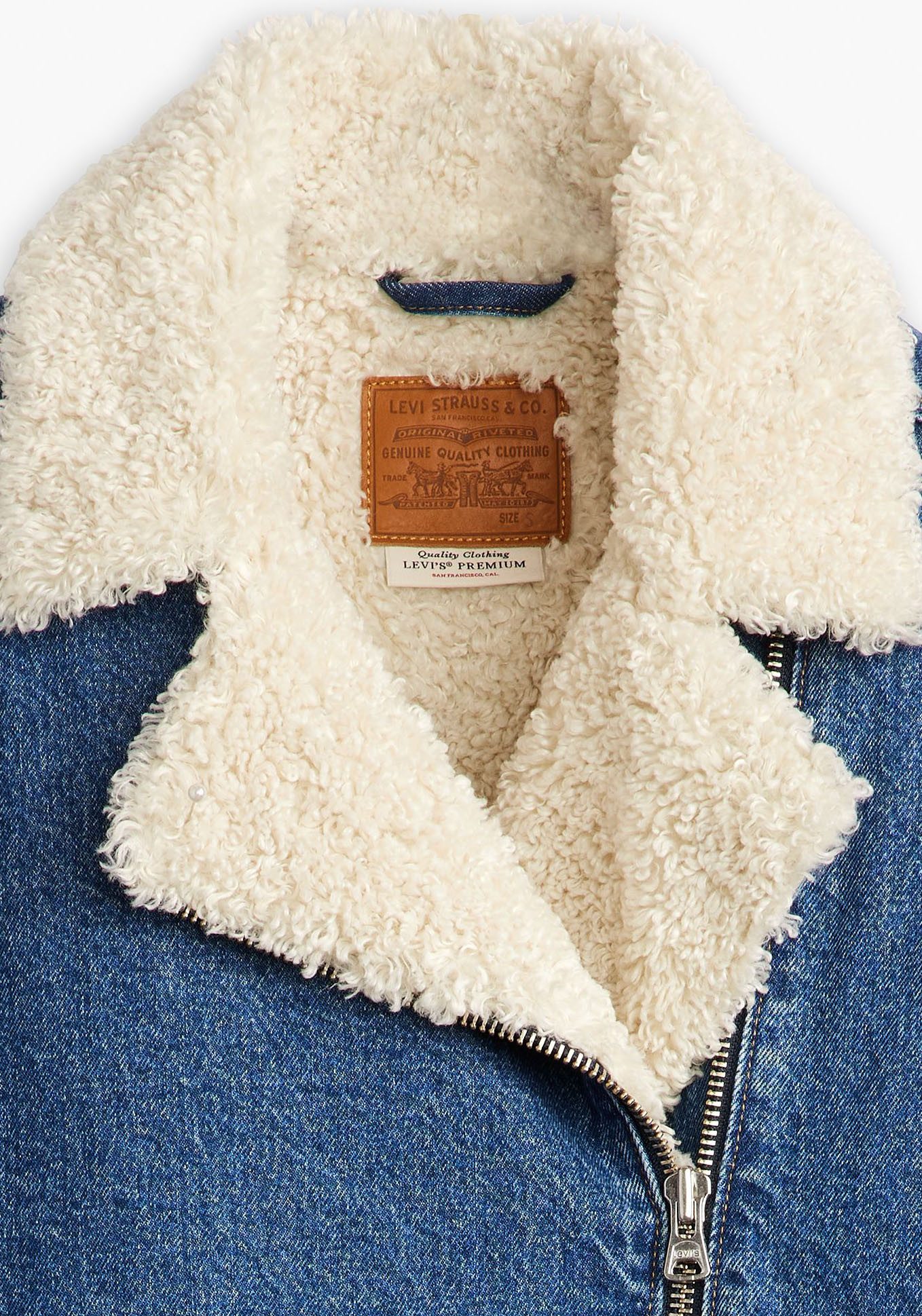 Levi's® Jeansjack SHERPA FLIGHT JACKET