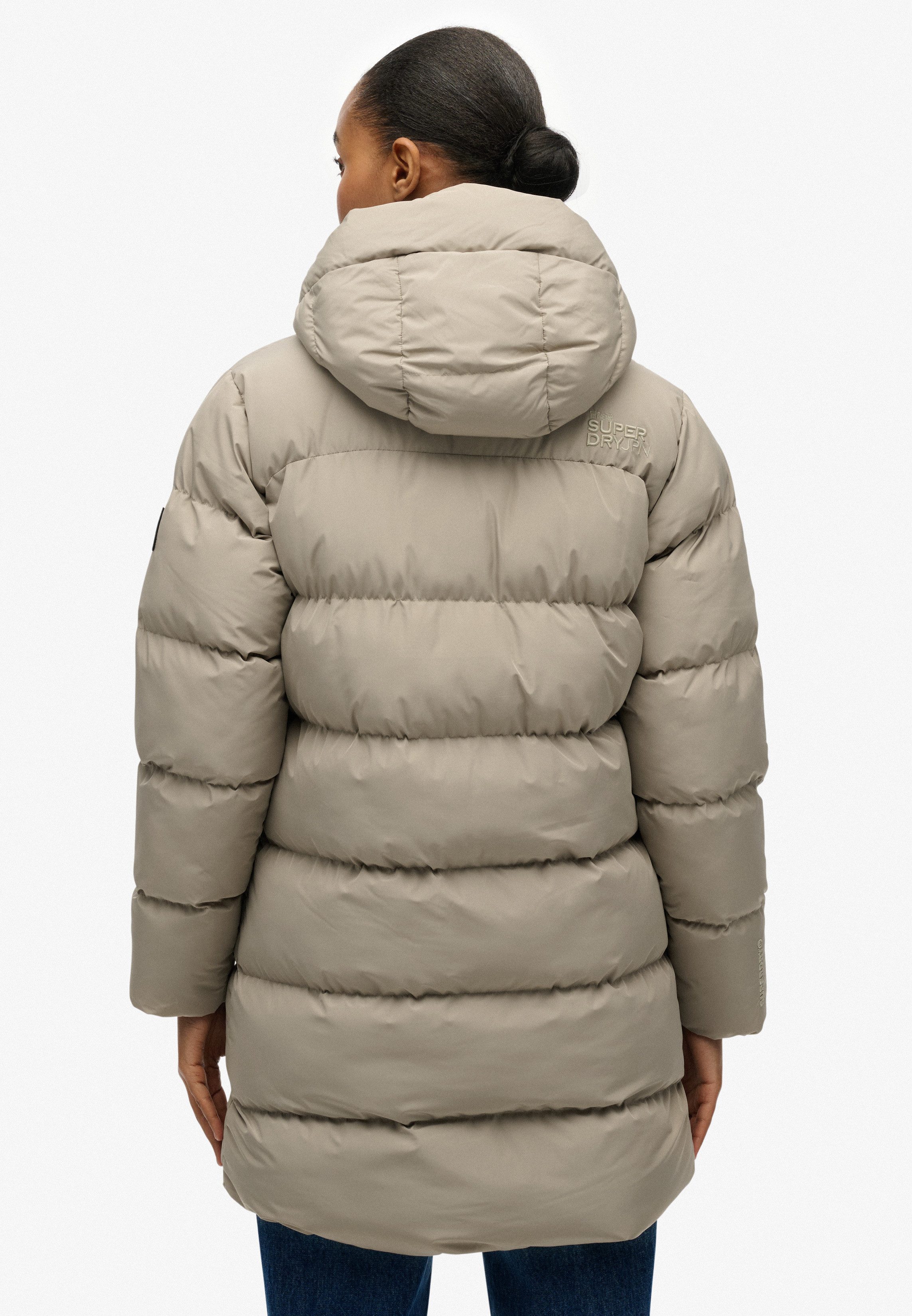 Superdry Gewatteerde jas HOODED SPORTS PUFFER MID JKT