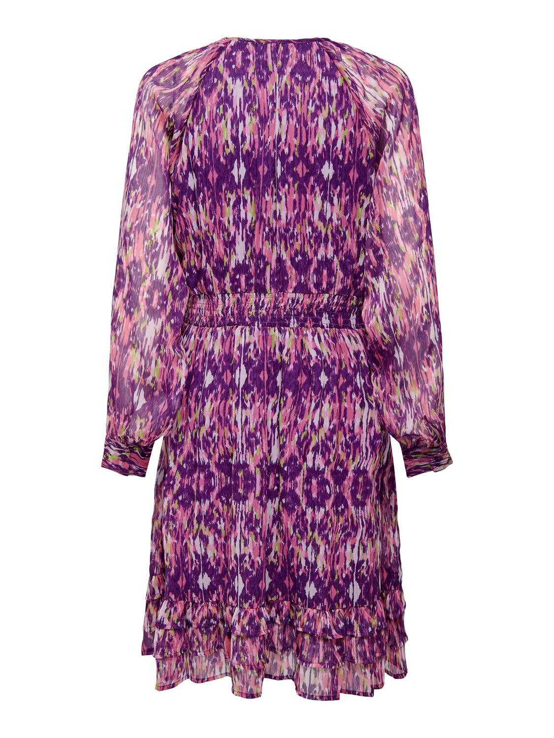 Only Mini-jurk ONLVIVA LIFE L/S LAYER DRESS PTM