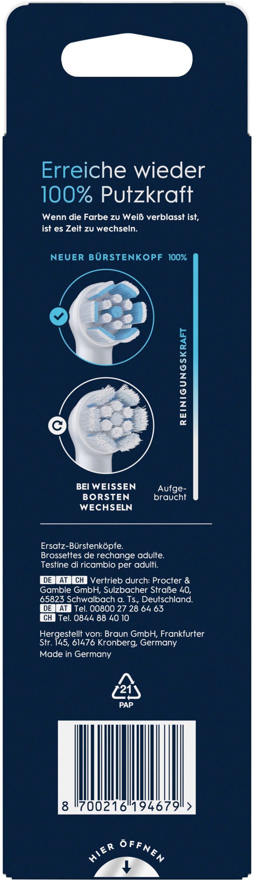 Oral B Opzetborstels Oral-B iO Sanfte Reinigung