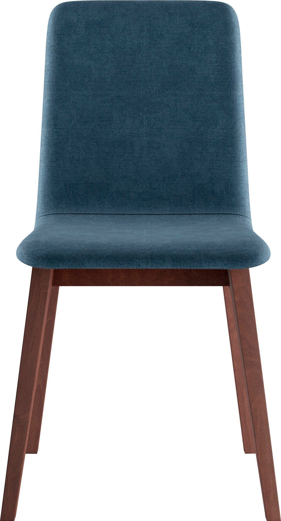 INOSIGN Stoel Sandy met verschillende stoelpootkleuren en kleurvarianten, zithoogte 47 cm (2 stuks)