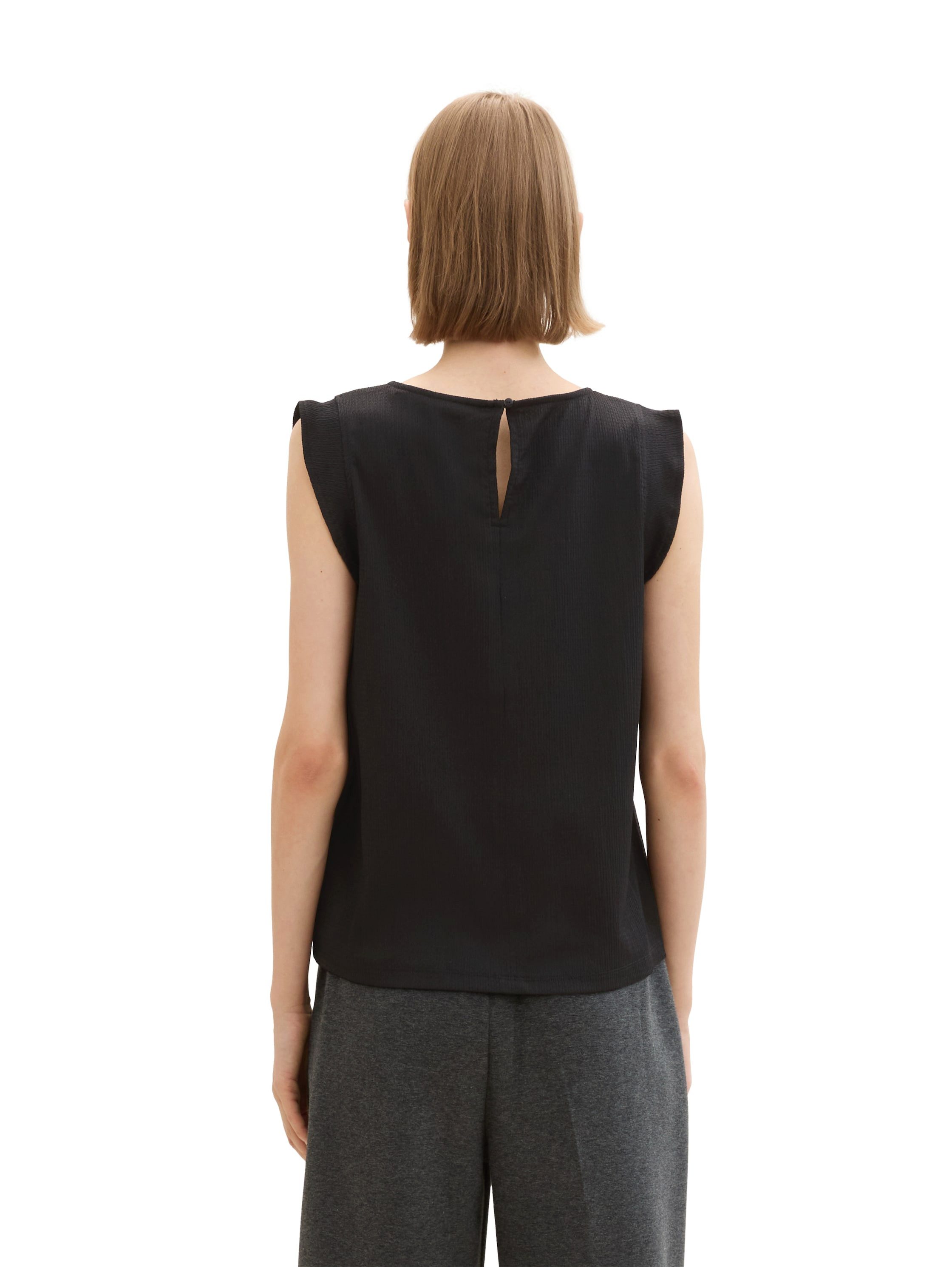 Tom Tailor Denim Shirttop met print all-over