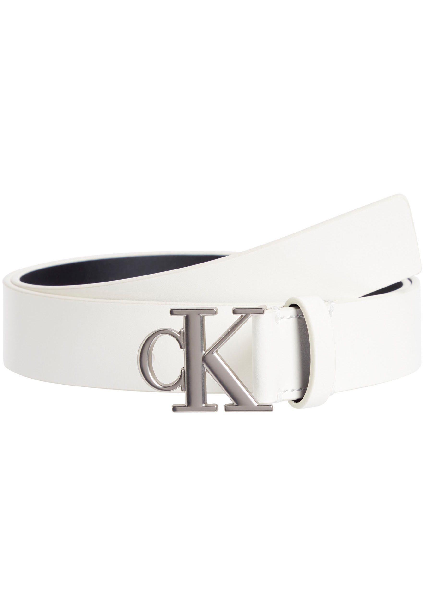 Calvin Klein Leren riem MONO PLAQUE LTHR BELT 30MM