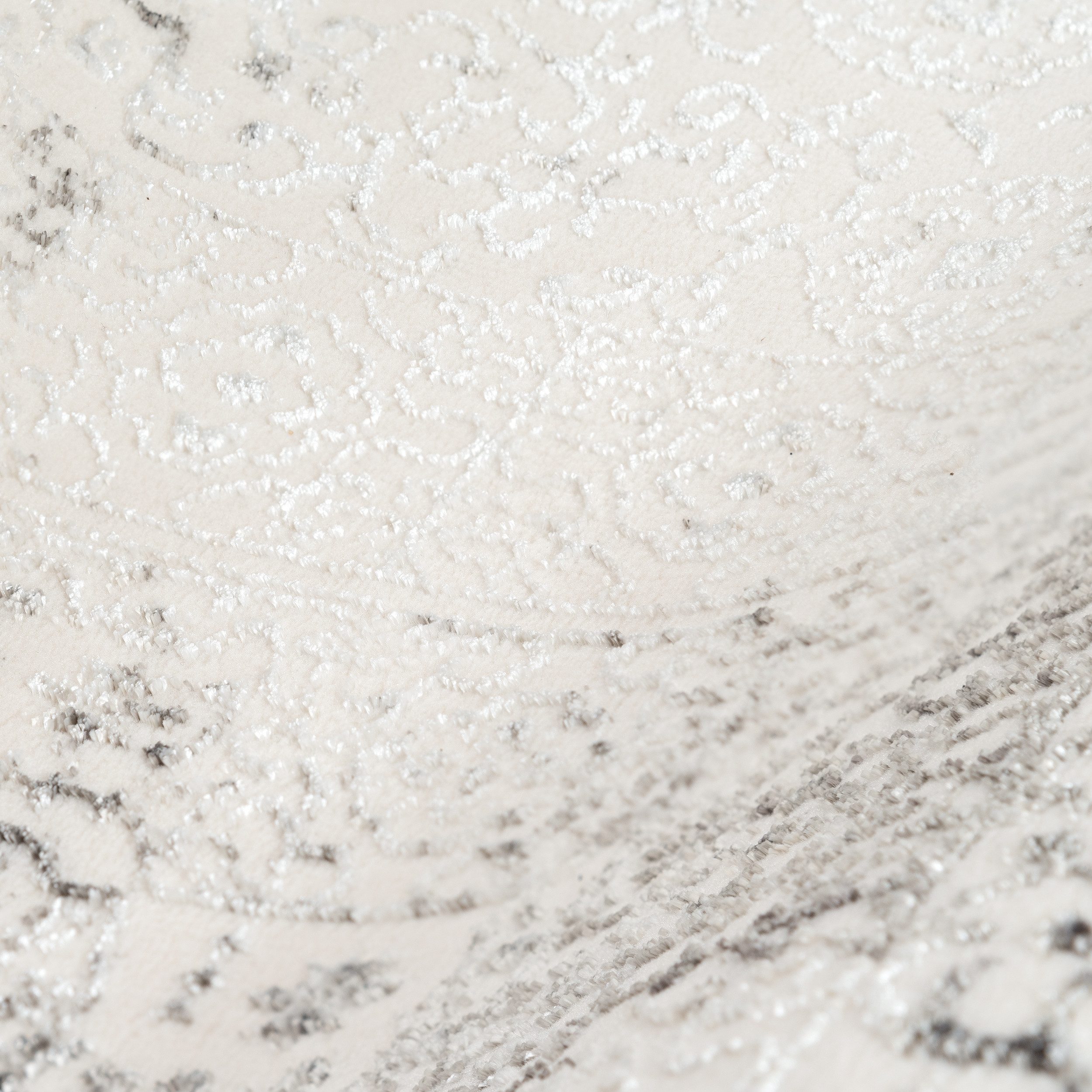 Sehrazat Vloerkleed Diamond 7840 Vintage ontwerp, kortpolig, met zachte glansgaren, met franjes
