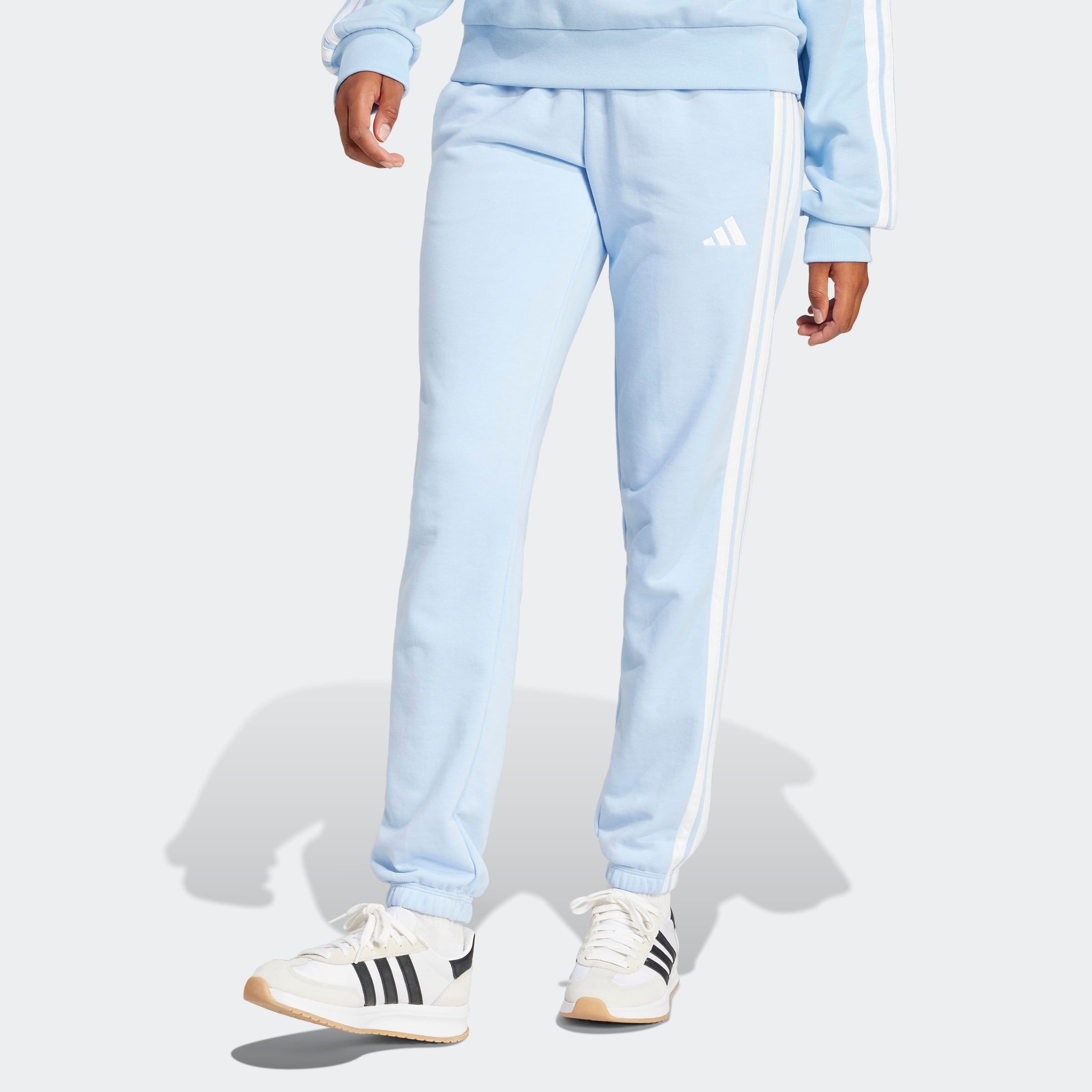 adidas Sportswear Sportbroek W 3S FT CF PT van zacht french terry materiaal (1-delig)