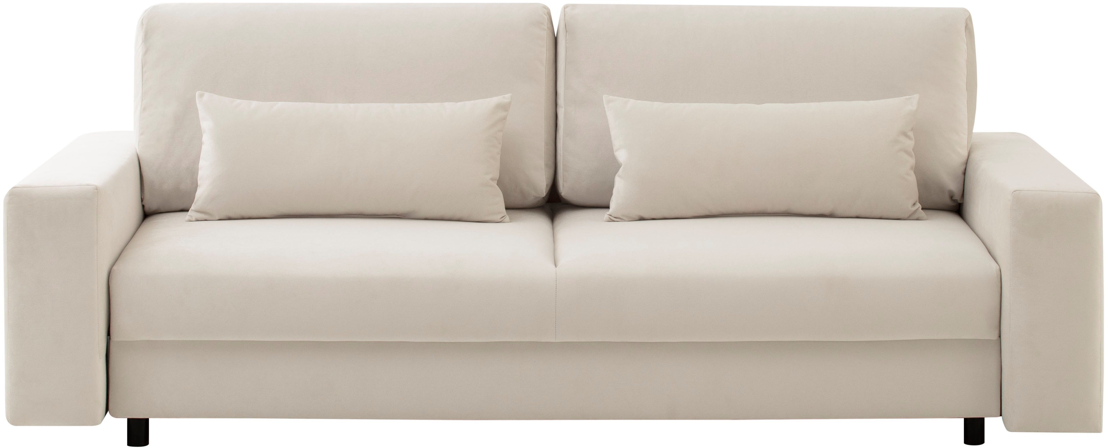 LeGer Home by Lena Gercke Slaapbank Imoga, Polster mit Schlaffunktion, 3-Sitzer Sofa, Couch mit Bett