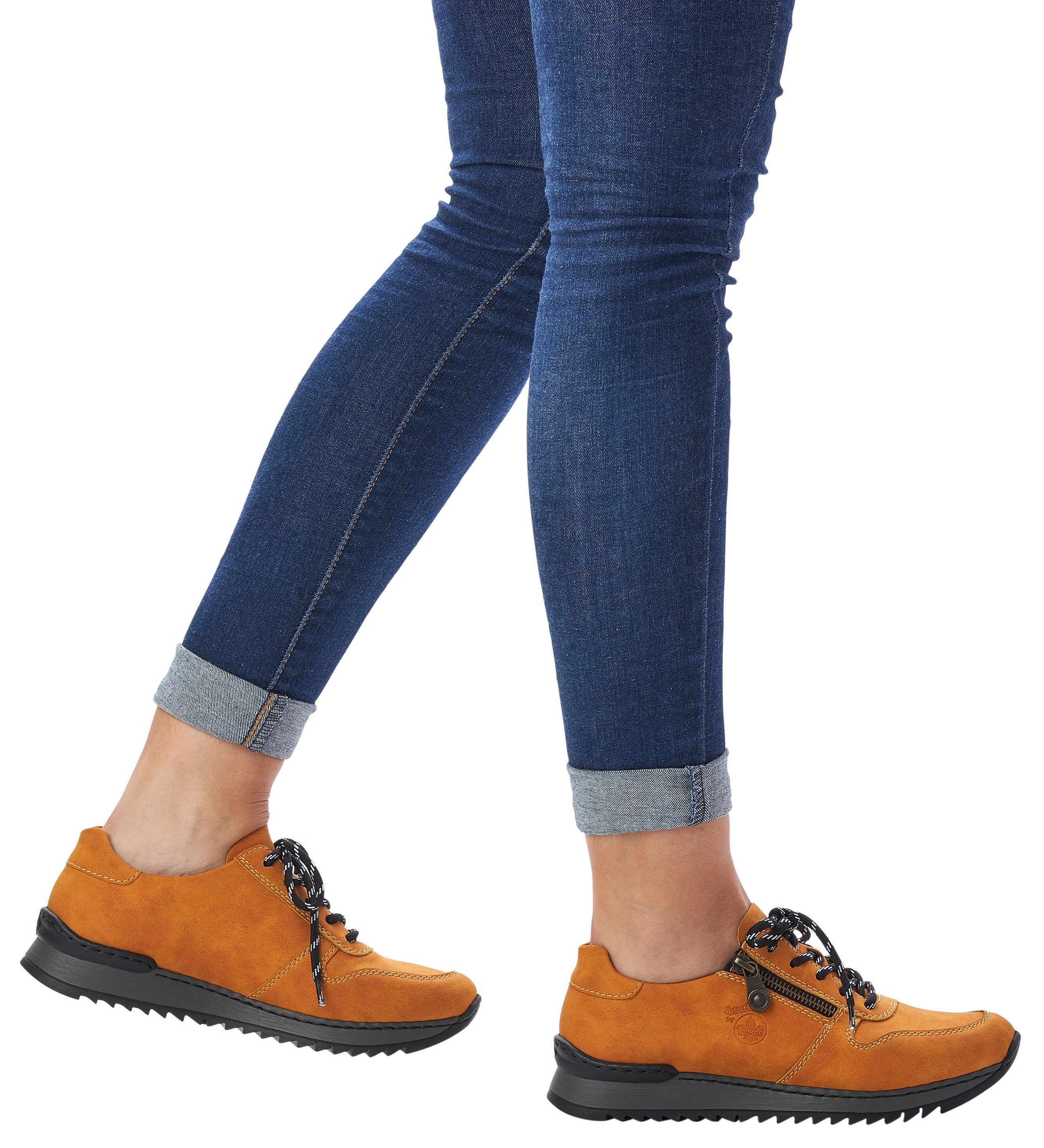 Wedge sneakers met sleehakken in de kleur blauw voor dames | KLEDING.nl