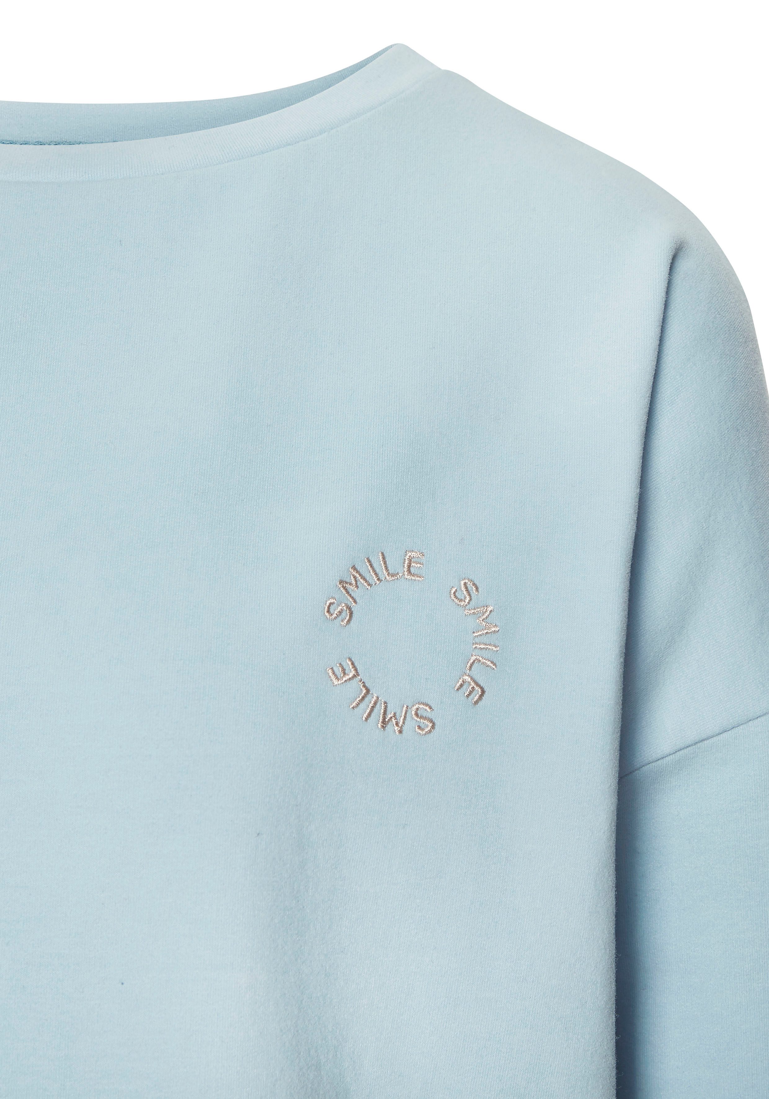 Lascana Sweatshirt met kleine borduursels