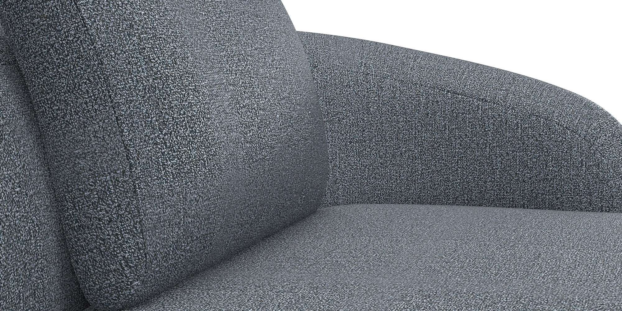 FLEXLUX Zithoek Torino, rond, L-vorm, bankhoek met recamière, longchair-sofa
