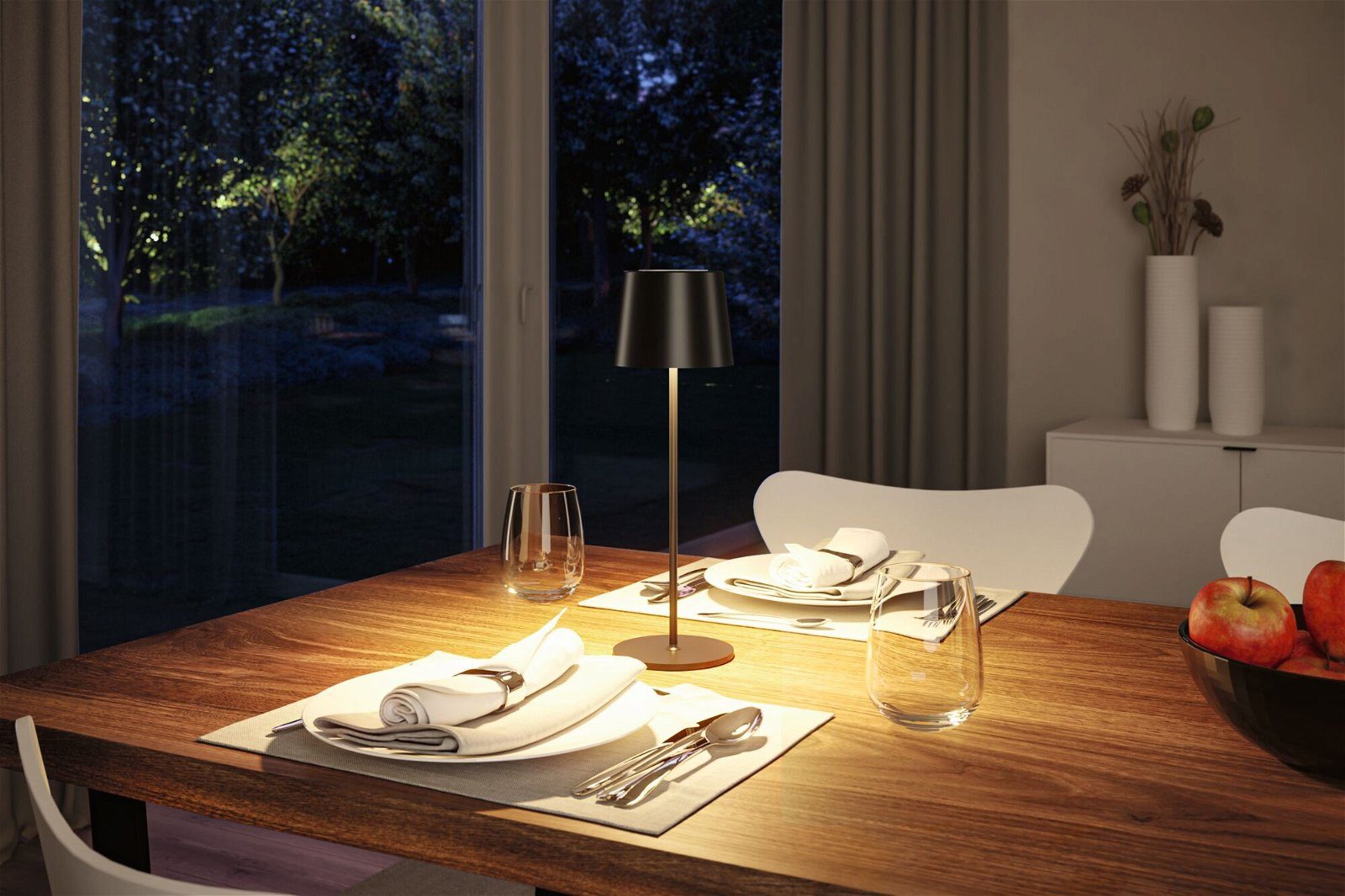 Paulmann Led-tafellamp voor buiten Acculamp Gilo IP44 dimbaar (1 stuk)