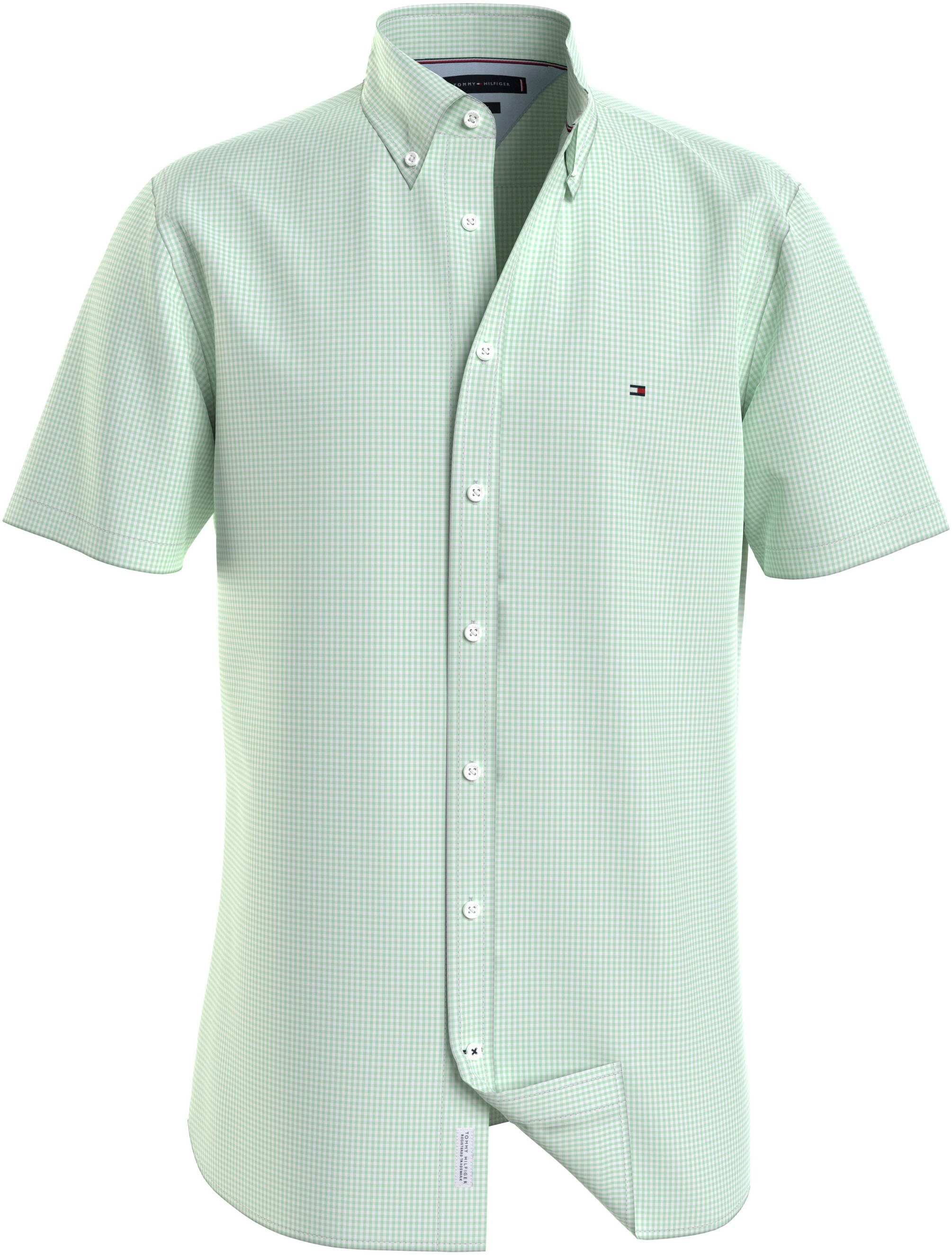 Tommy Hilfiger Overhemd met korte mouwen FLEX GINGHAM RF SHIRT