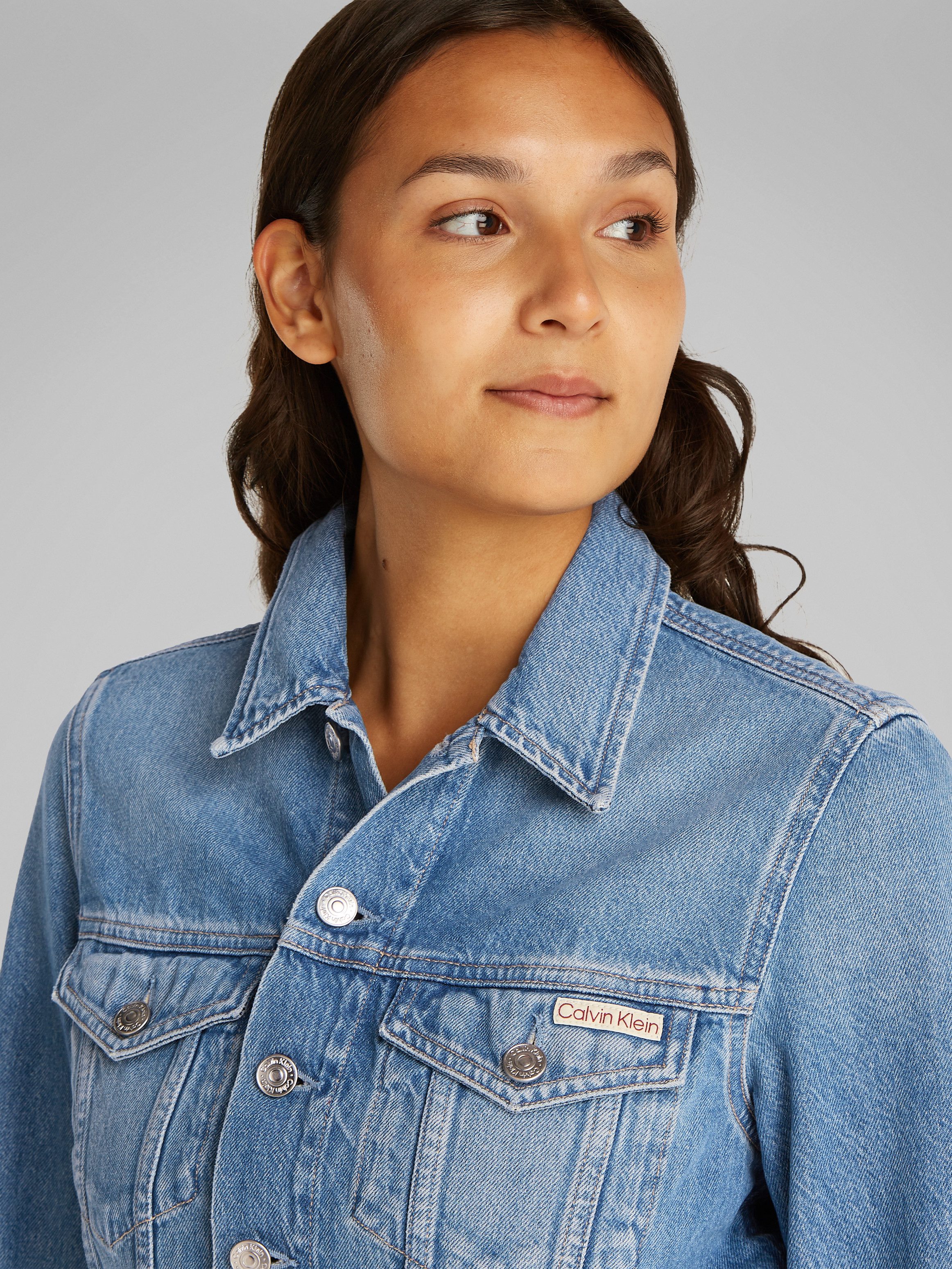 Calvin Klein Jeansjack CROPPED 90'S DENIM TRUCKER