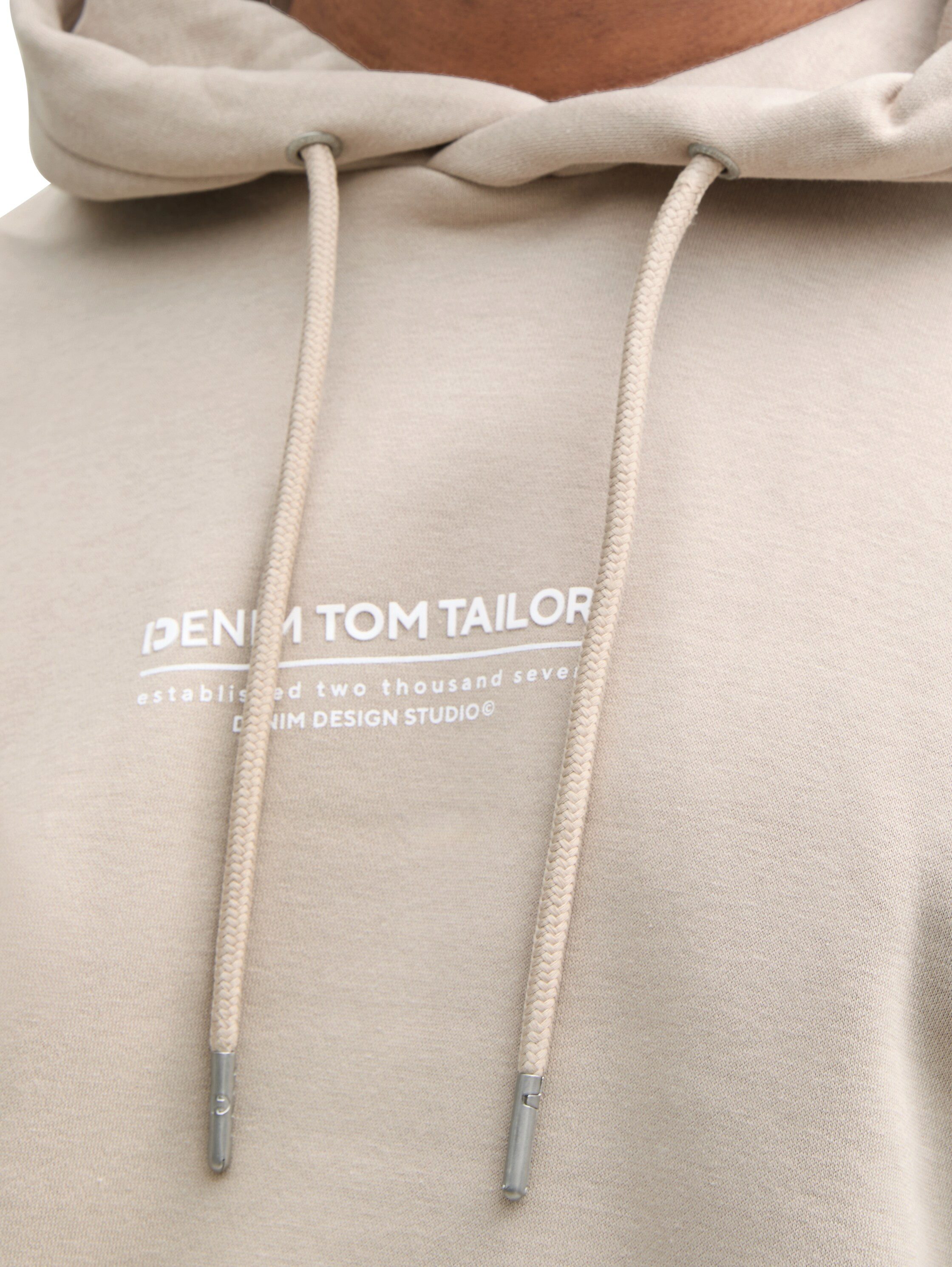 Tom Tailor Denim Hoodie met logoprint