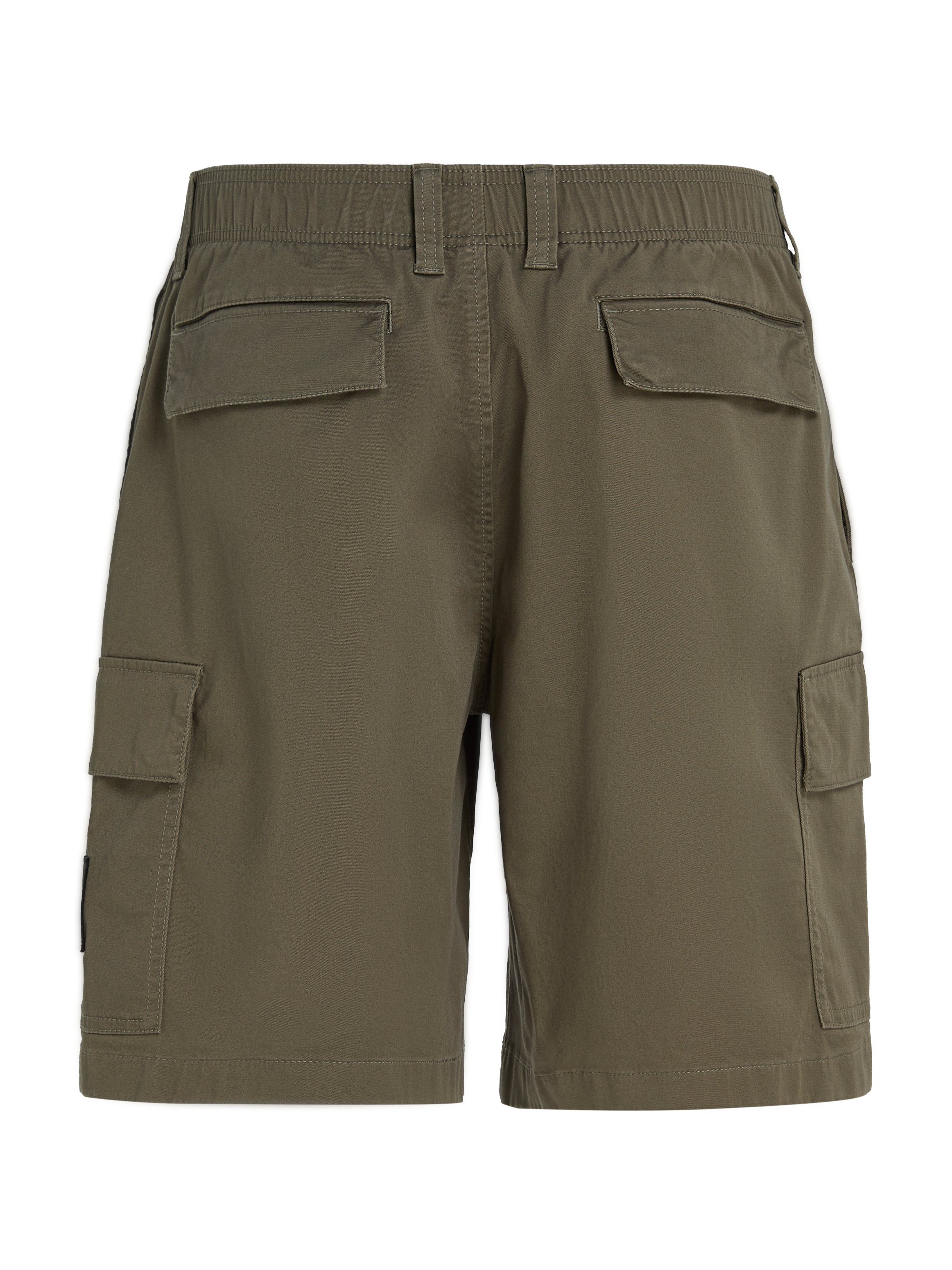 Calvin Klein Cargobroek CARGO SHORT met logopatch