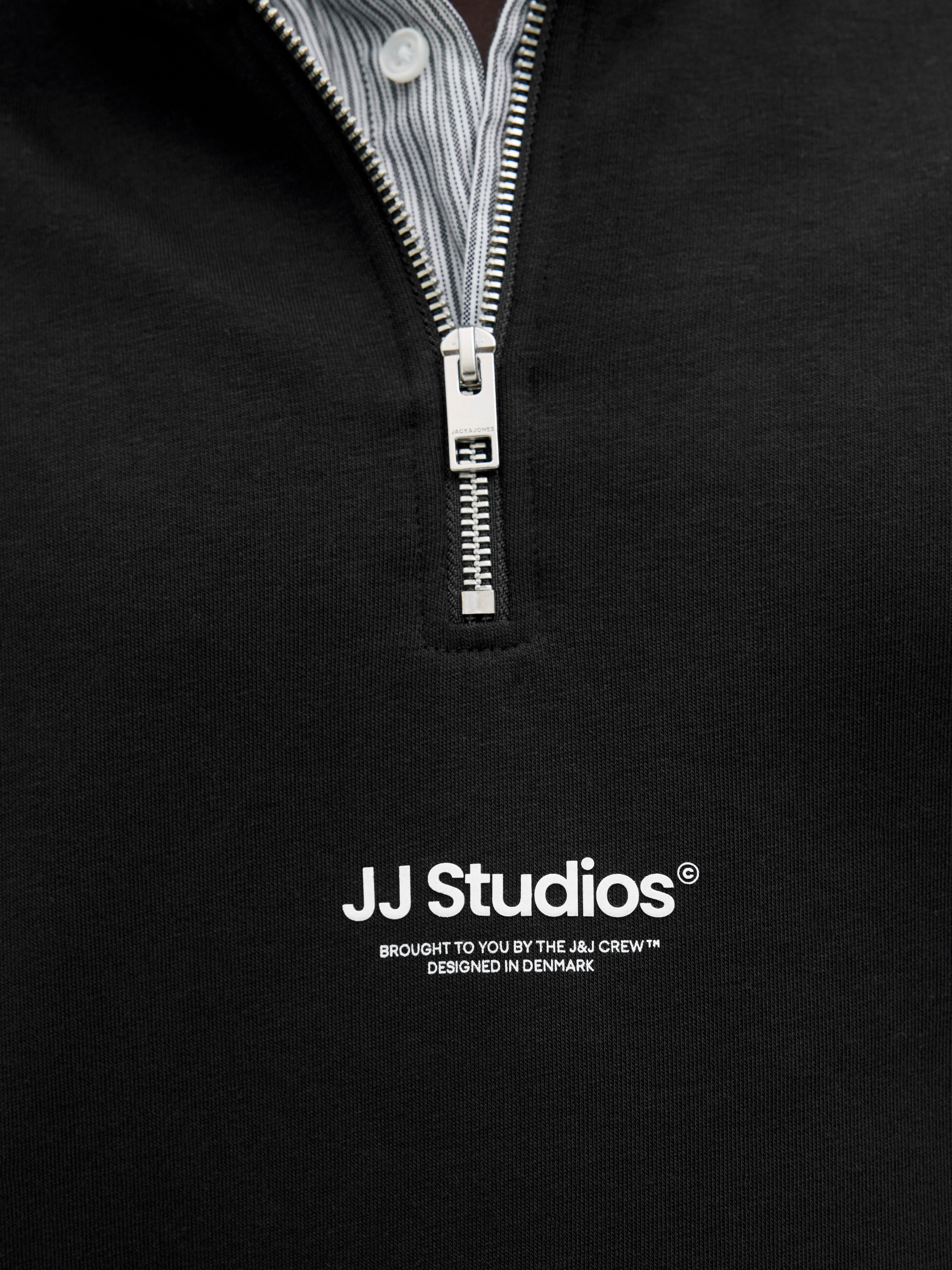 Jack & Jones PlusSize Sweatshirt JJESOHO SWEAT QUARTER ZIP HN NOOS PLS