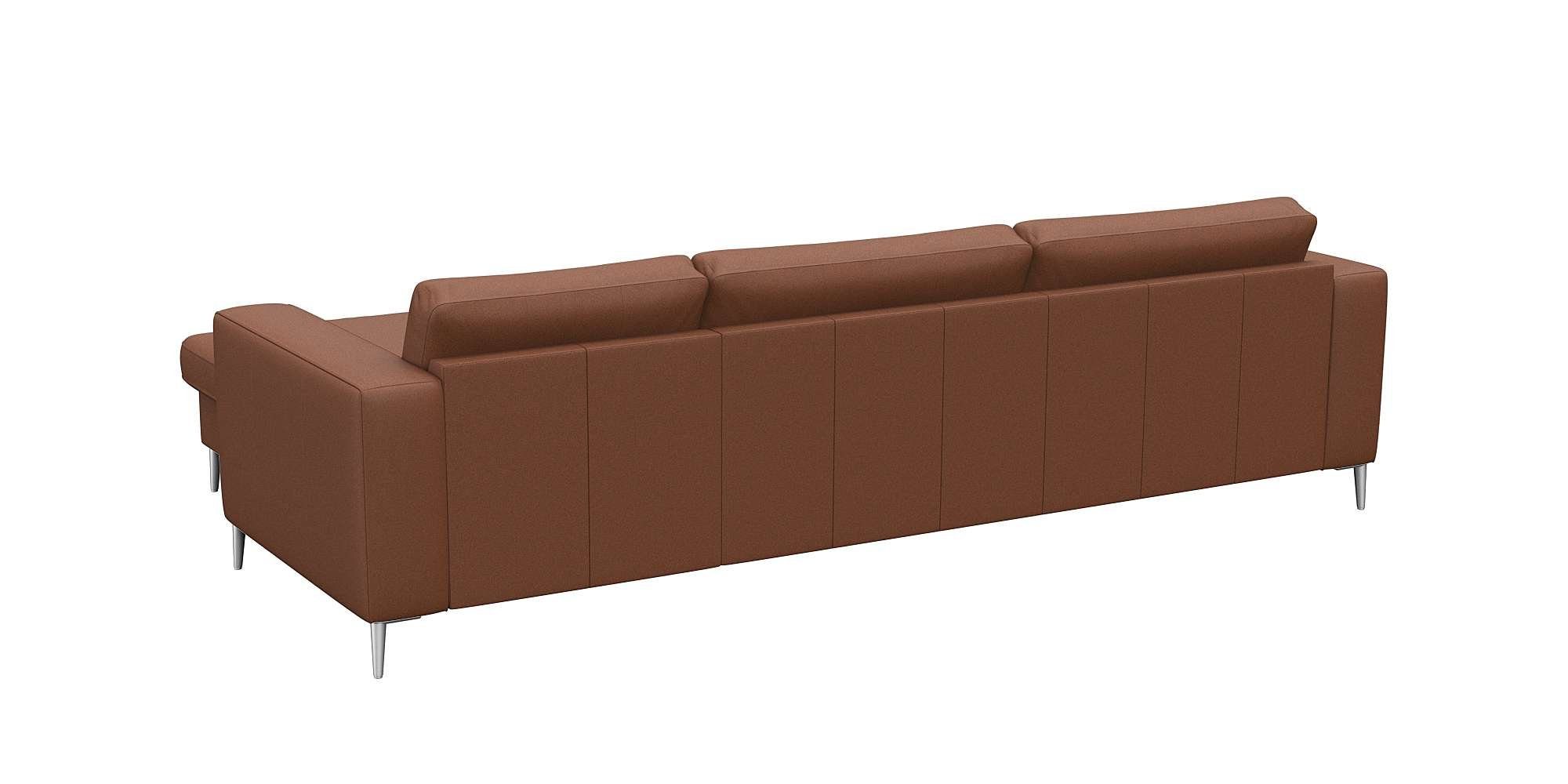 FLEXLUX Hoekbank Fiore, super zitcomfort door koudschuim in de zitting, L-vorm