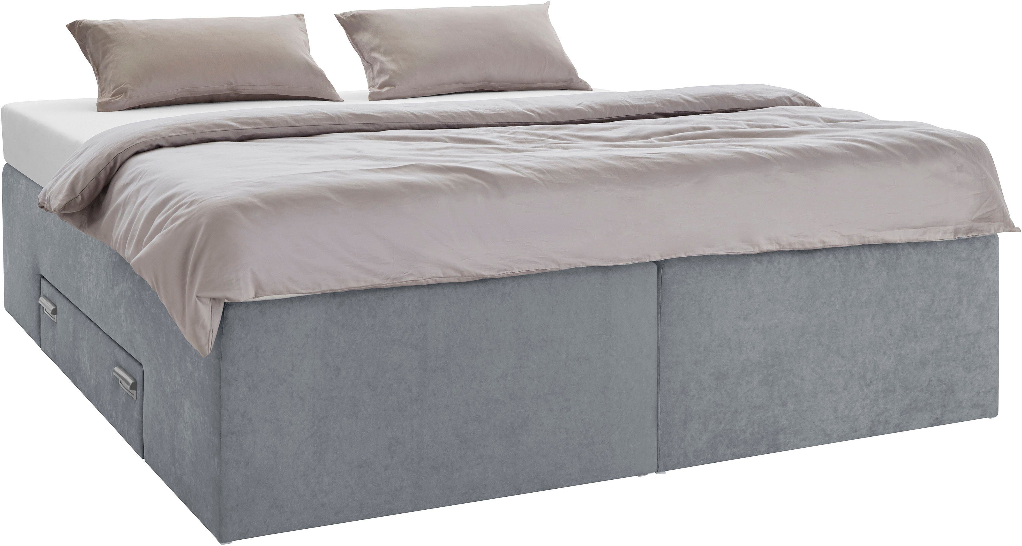 Westfalia Polsterbetten Boxspring met geïntegreerde lade, vrij plaatsbaar