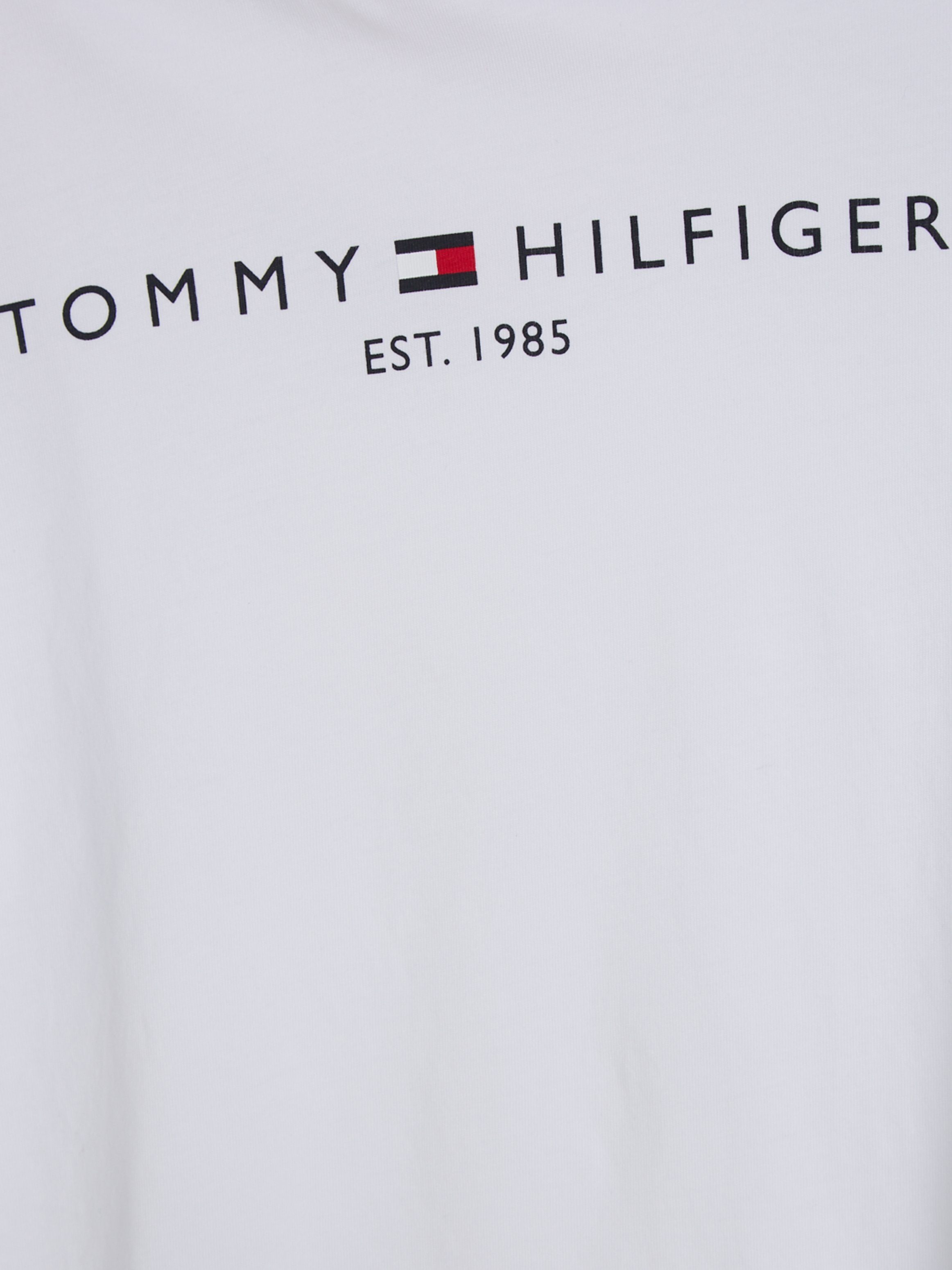 Tommy Hilfiger Shirt met lange mouwen ESSENTIAL TEE L/S met een logo-opschrift