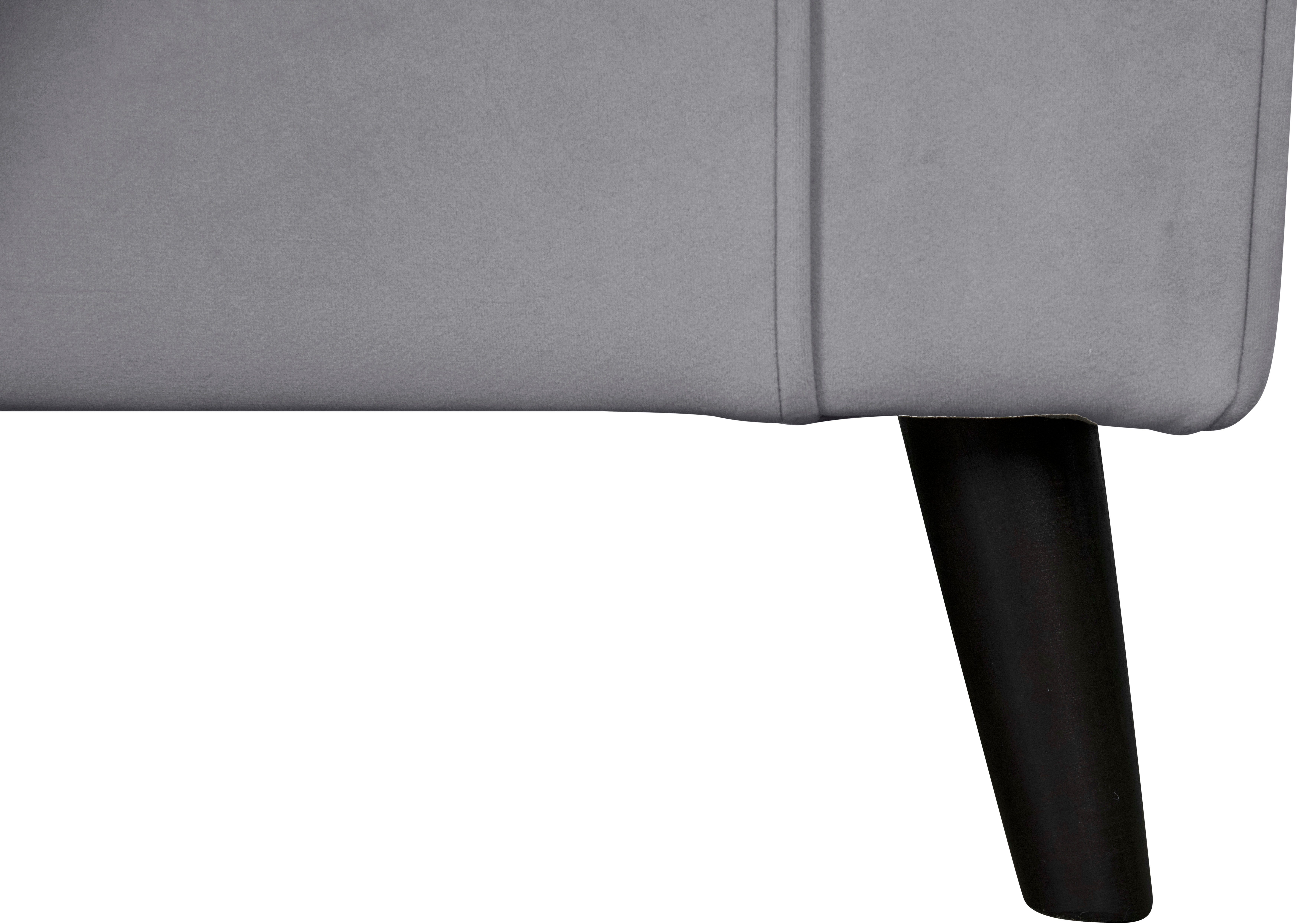 Home affaire Fauteuil Ohrensessel CHISTELLE, optioneel met poef met golfondersteuning, afmetingen: b/d/h: 81/87/99 cm
