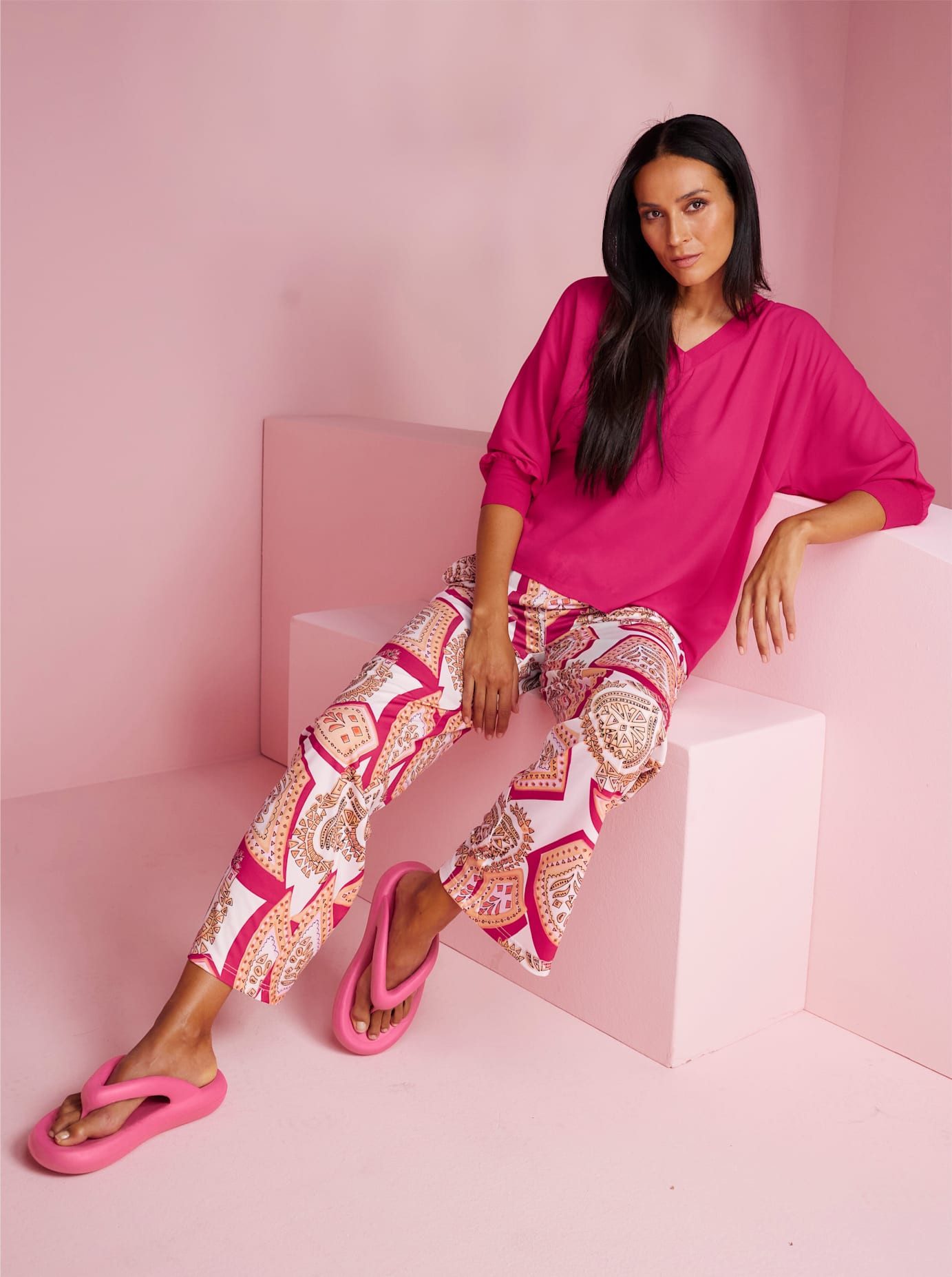heine Blouse met lange mouwen