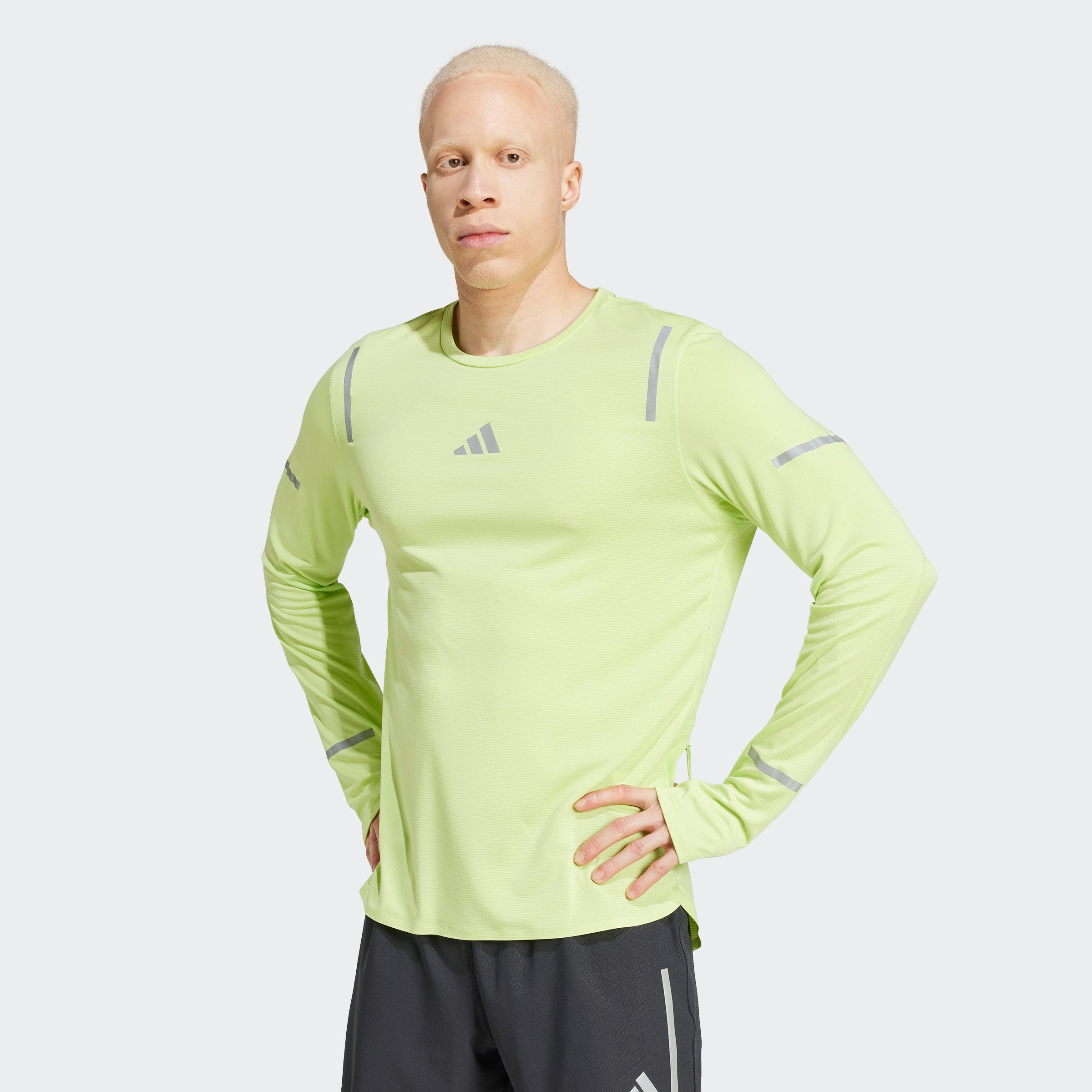 adidas Performance Runningshirt ULT HI VIS LS M