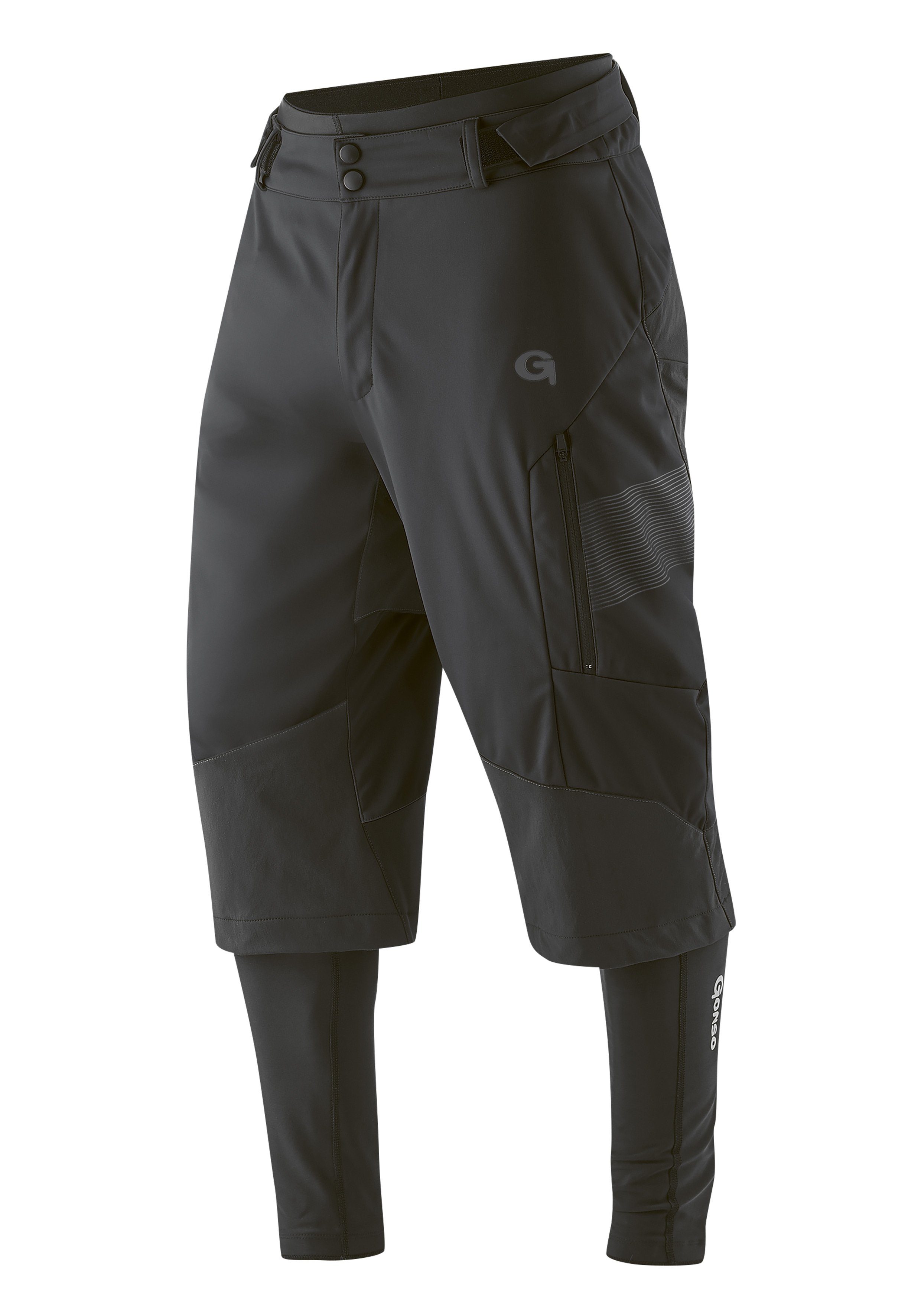 Gonso Fietsbroek Sirac Hoge warmte-isolatie, 100% winddicht, ventilerend