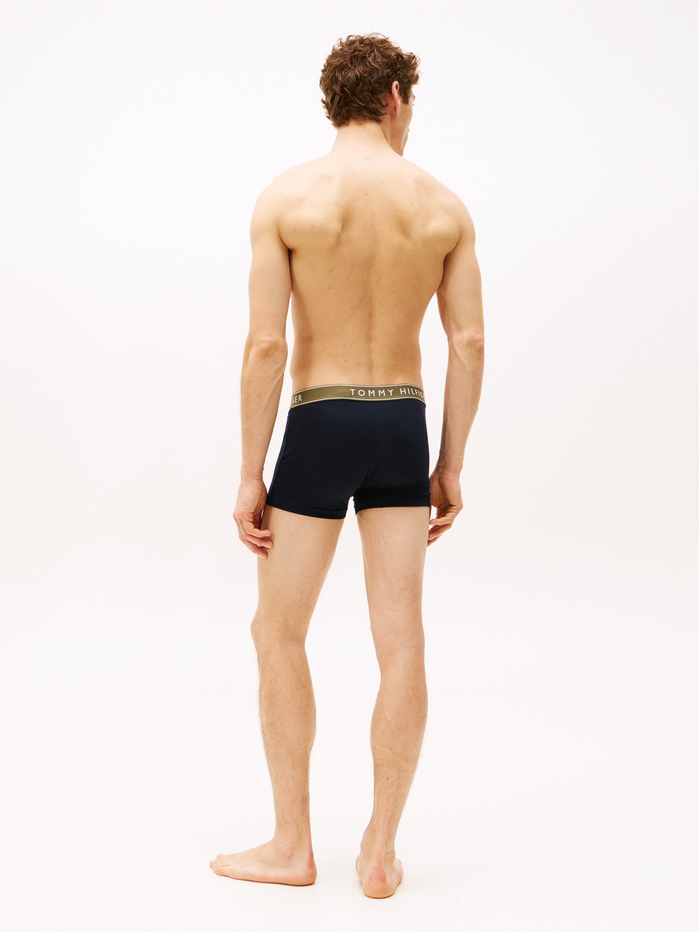 Tommy Hilfiger Underwear Trunk 3P TRUNK WB met logoband (3 stuks)