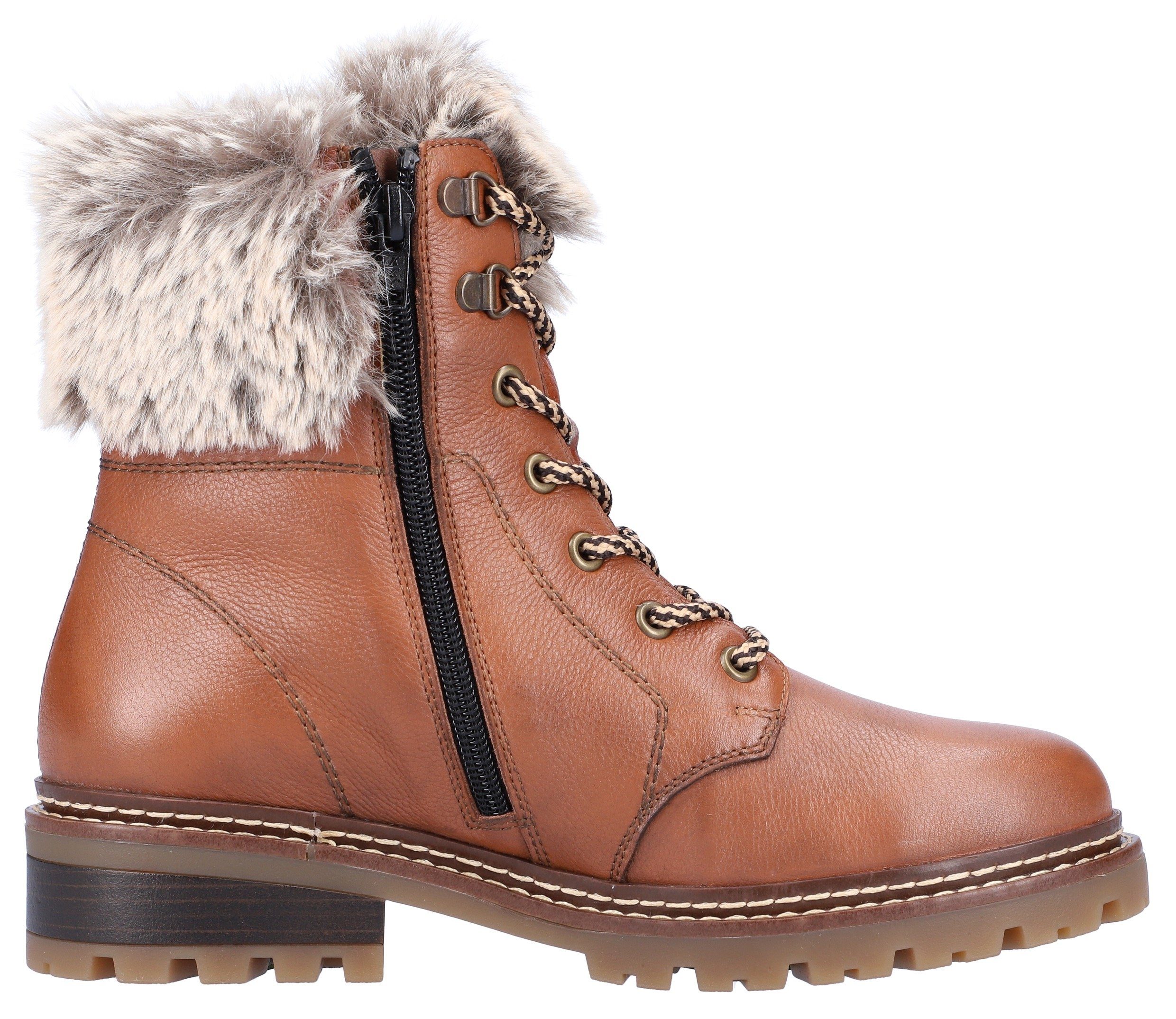 Remonte Winterlaarzen ELLE-Collection met contrasterende stiksels