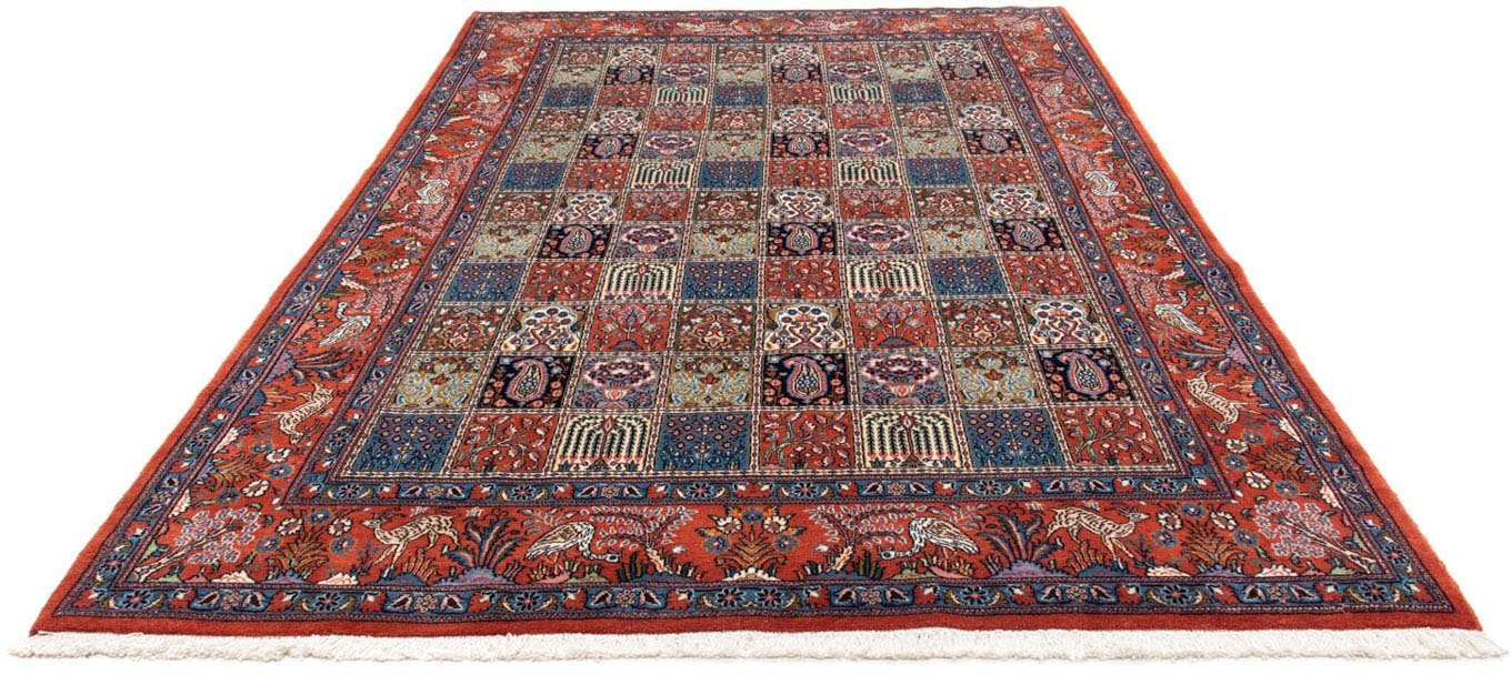 morgenland Wollen kleed Moud medaillon rosso chiaro 295 x 200 cm Uniek exemplaar met certificaat