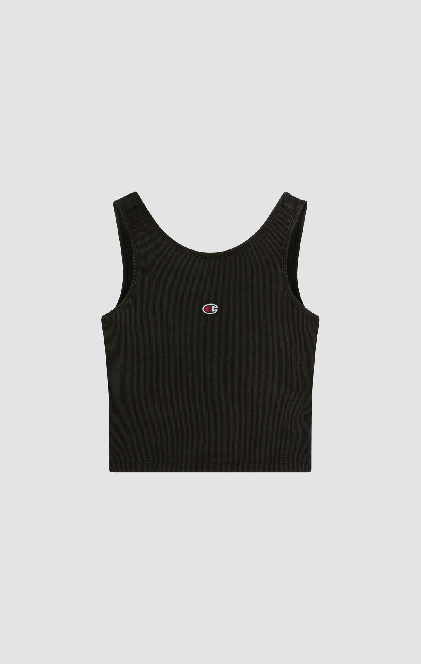 Champion Tanktop ICONS WASH Crop Tank dames tanktops maat XS zwart
